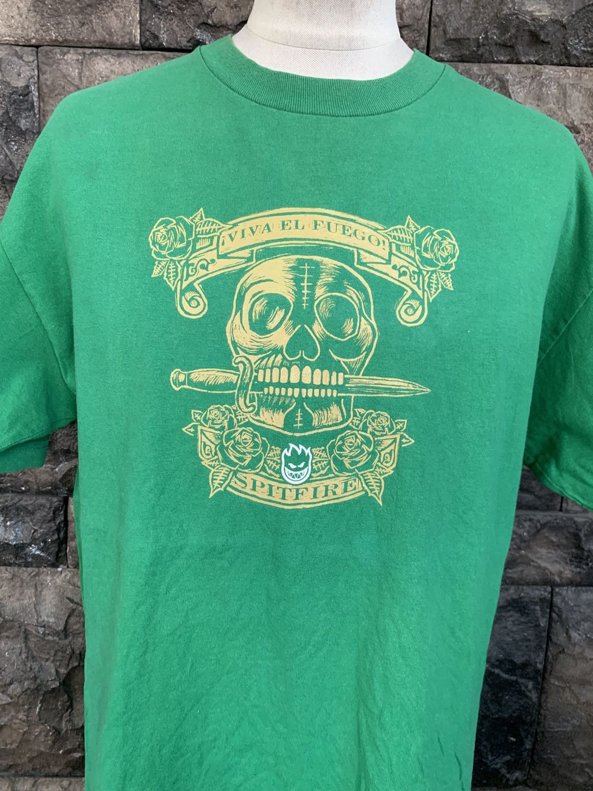 Spitfire Vintage Spitfire Wheel Skateboards T shirt Size US L / EU 52-54 / 3 - 2 Thumbnail