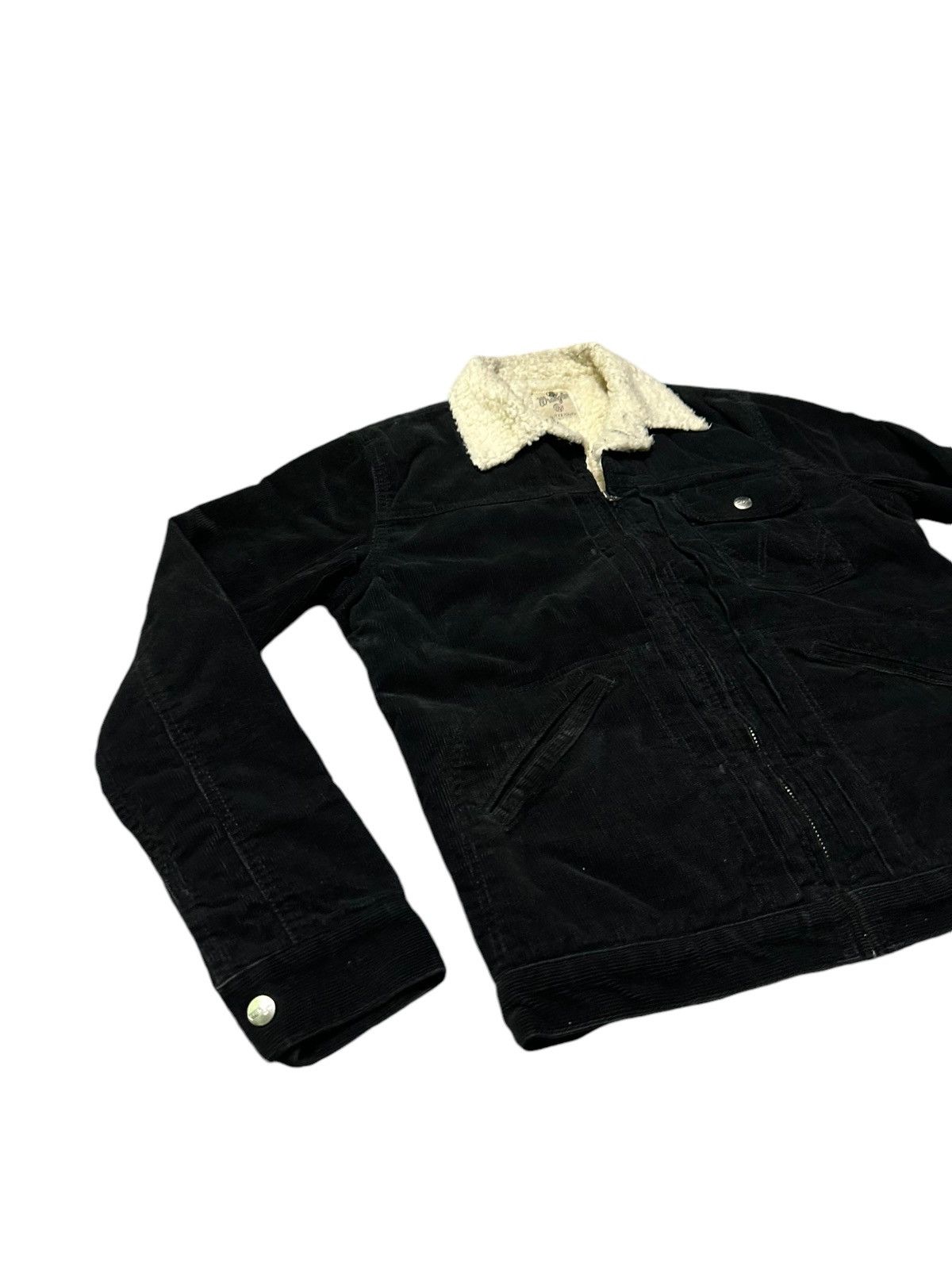 Vintage × Wrangler Vintage wrangler corduroy sherpa jacket single pocket Size US S / EU 44-46 / 1 - 6 Thumbnail