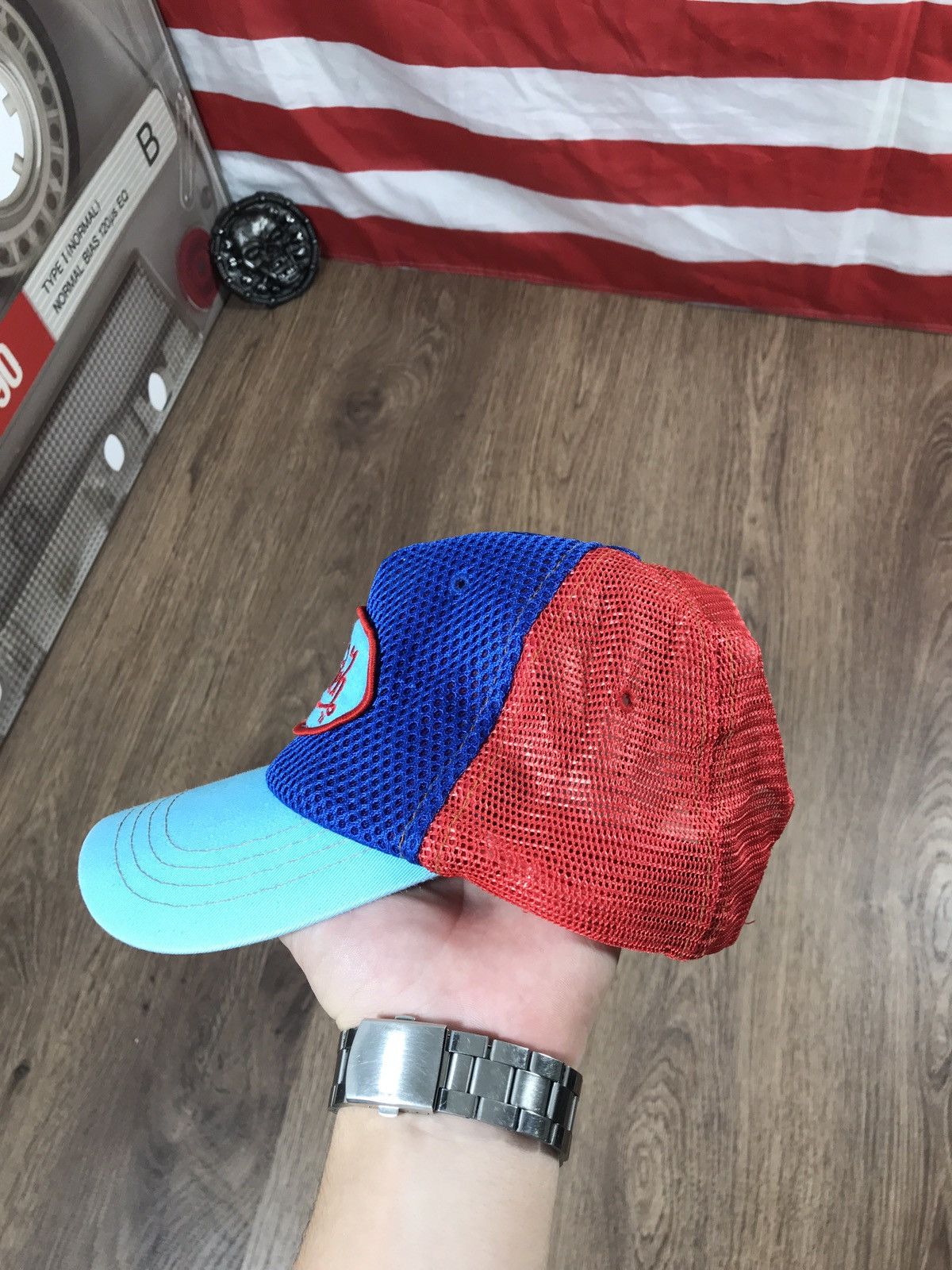 Vintage × Von Dutch Vintage Von Dutch Cap Hat Rare Size 32 - 4 Thumbnail