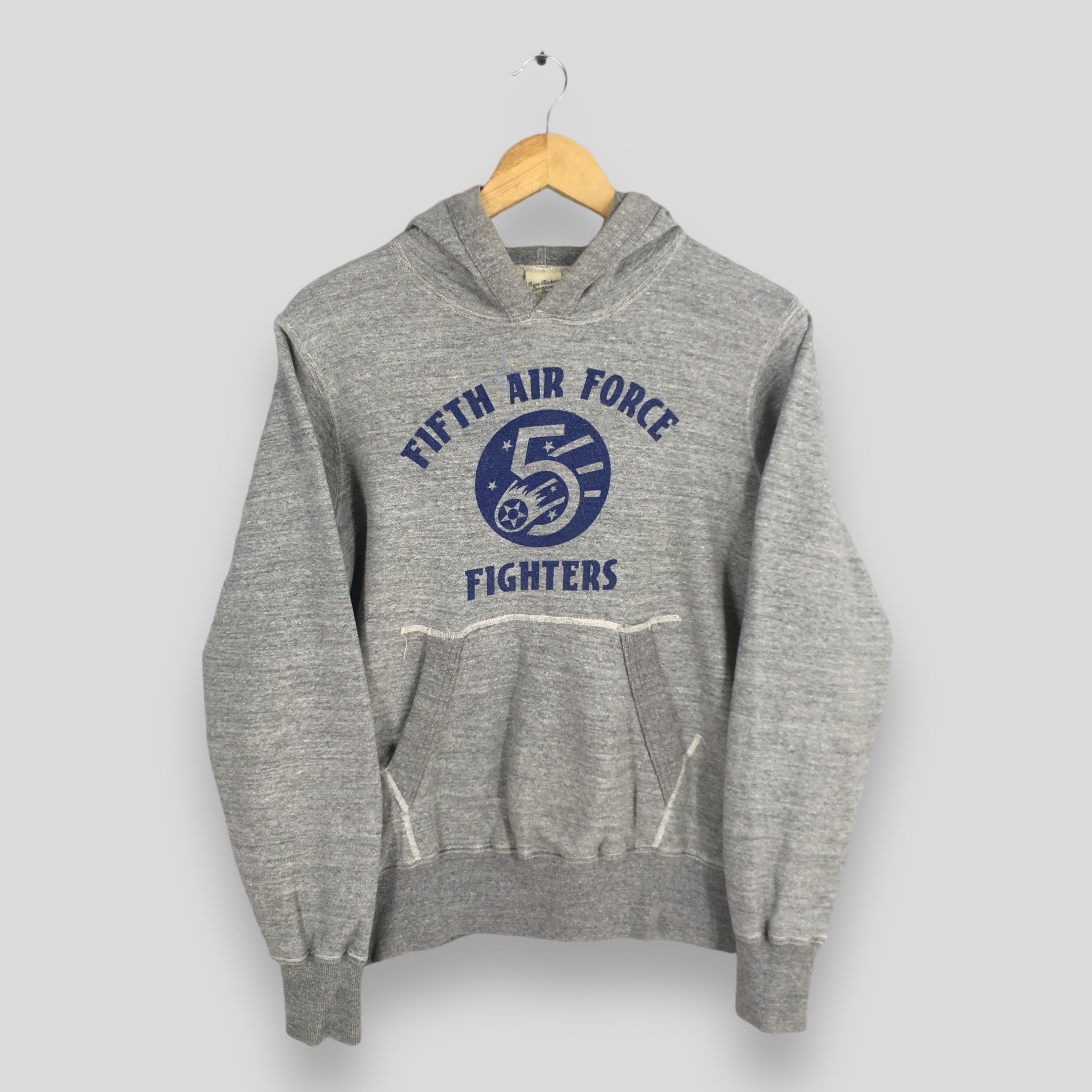 Buzz Rickson's × Vintage Buzz Rickson Fifth Air Force Hoodie Sweatshirt Small Size US S / EU 44-46 / 1 - 1 Thumbnail