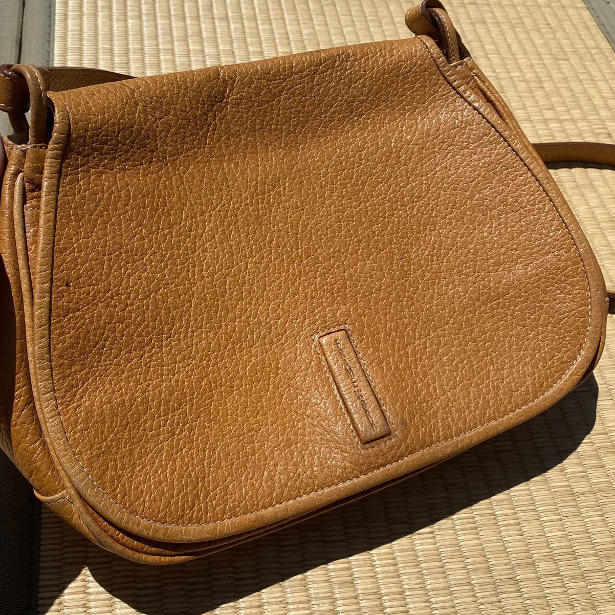 Japanese Brand × Kapital × Vintage Framework Brown Tumbled Leather Saddlebag Boho MADE IN JAPAN Size ONE SIZE - 3 Thumbnail