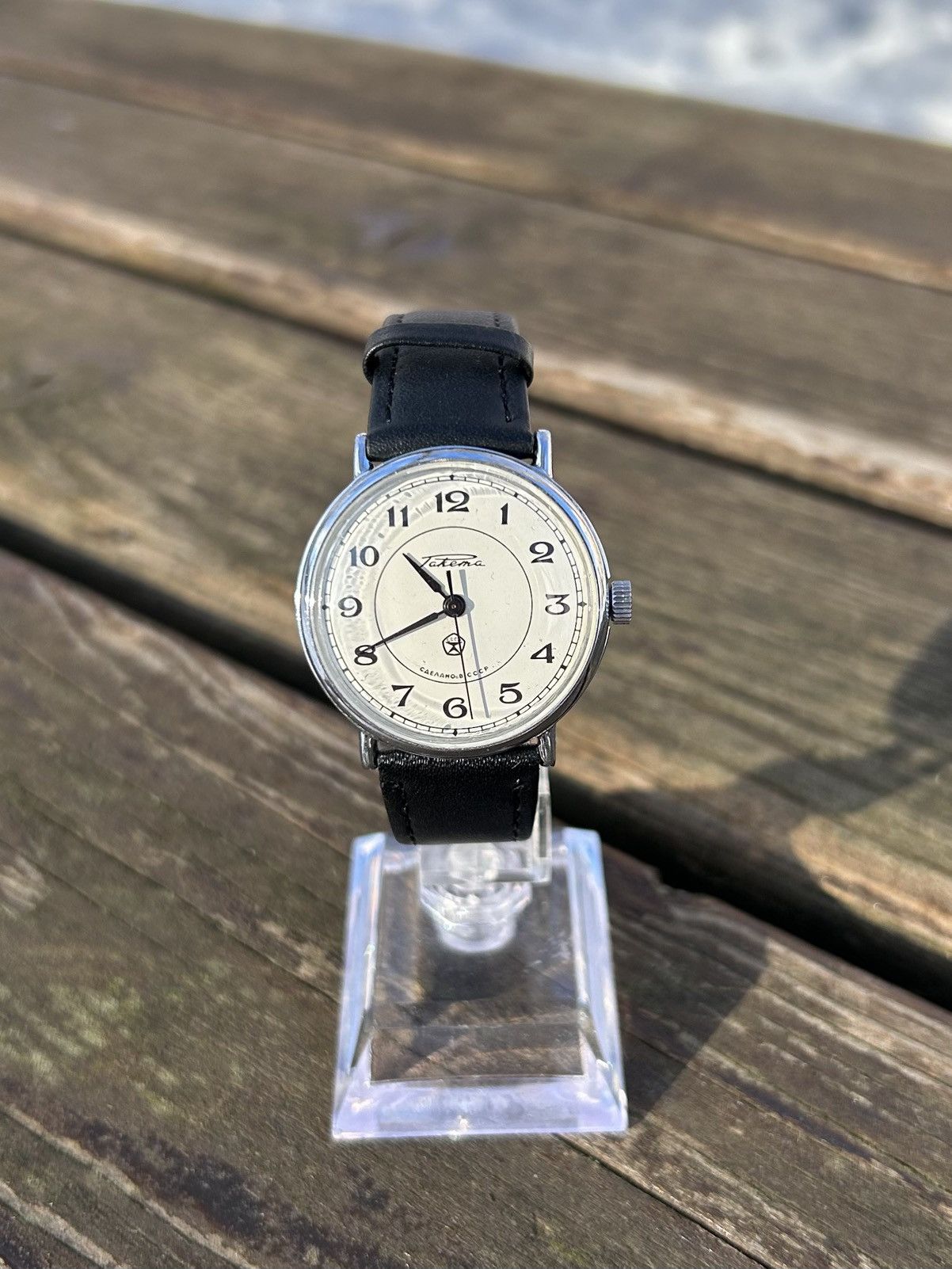 Vintage Vintage Watch Raketa Mechanical Authentic 1980s Size ONE SIZE - 9 Thumbnail