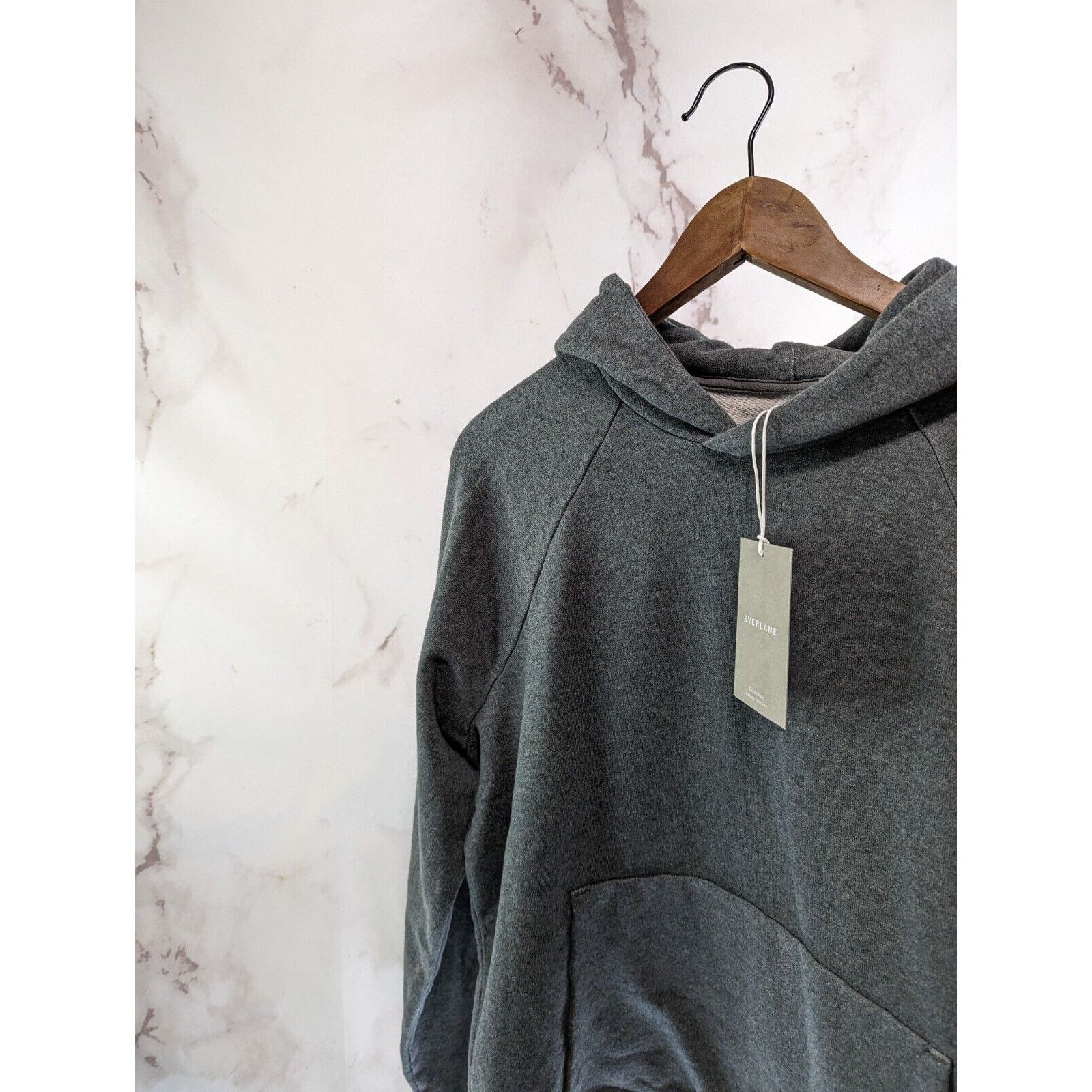 Everlane Everlane Hoodie Men Small Grey The Track Sweatshirt Pullover Size US S / EU 44-46 / 1 - 2 Thumbnail