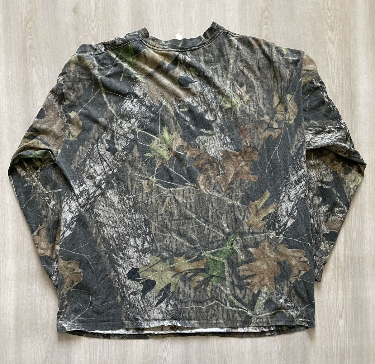 Mossy Oaks × Vintage Vintage Camo Long Sleeve Shirt Mossy Oak Break Up Sz 2XL Size US XXL / EU 58 / 5 - 5 Thumbnail