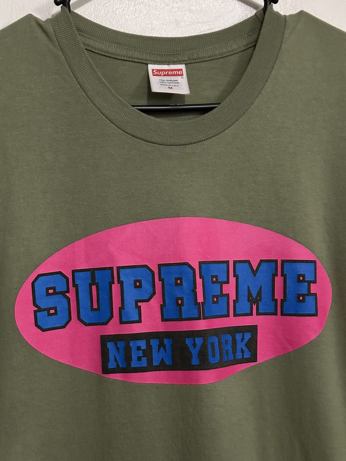 Supreme Supreme New York Tee Size US M / EU 48-50 / 2 - 2 Thumbnail