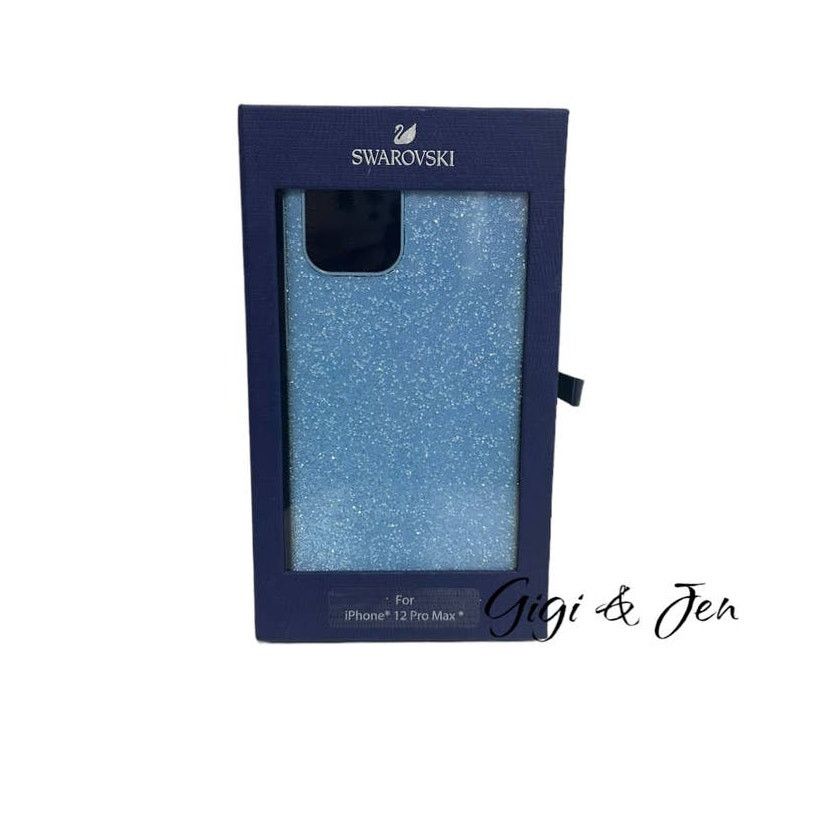 Swarovski Swarovski High smartphone case iPhone 12 PRO MAX Blue Case Size ONE SIZE - 1 Thumbnail