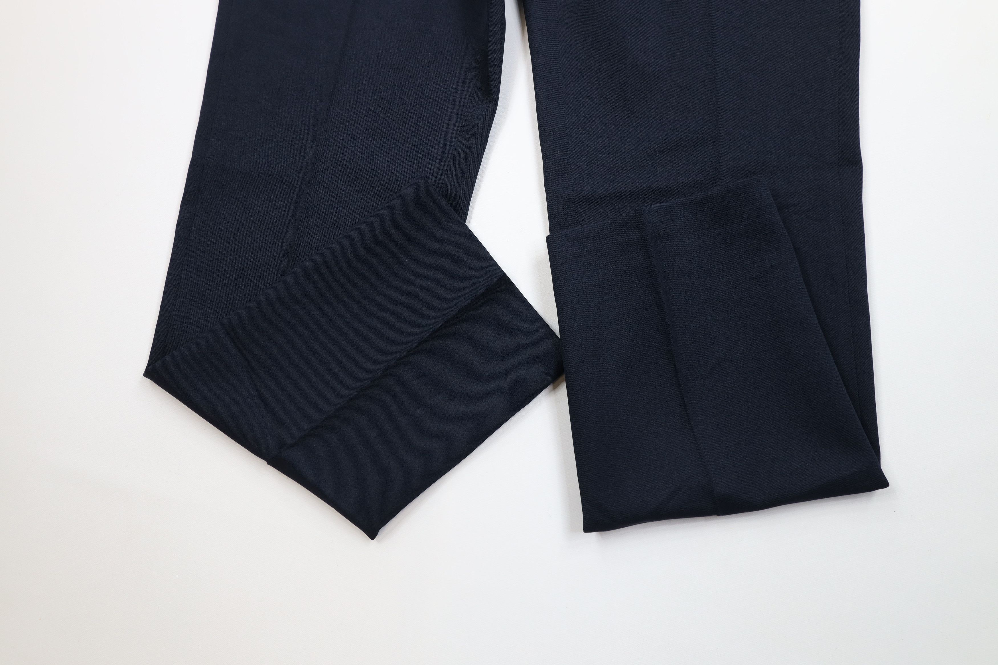 Levi's Deadstock Vintage 90s Levis Wide Leg Chino Pants Navy Blue Size US 36 / EU 52 - 5 Thumbnail
