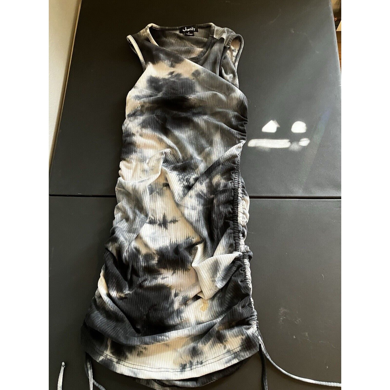 & Other Stories Justify black and white tye dye dress small Size S / US 4 / IT 40 - 3 Thumbnail