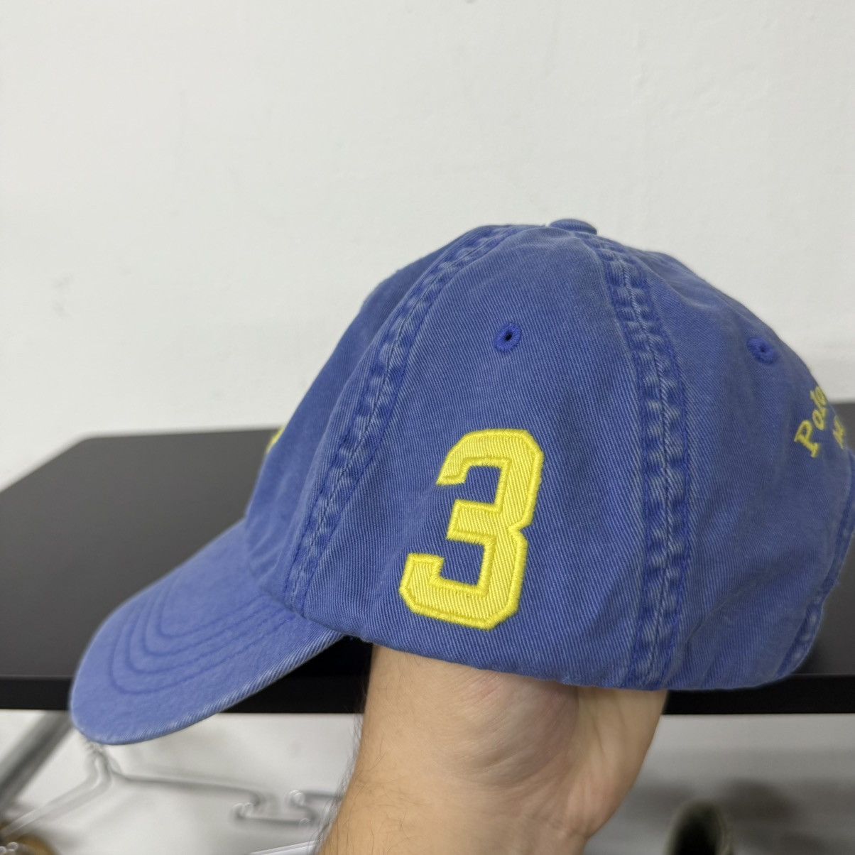 Polo Ralph Lauren Vintage Polo Ralph Lauren Faded Blue Size ONE SIZE - 4 Thumbnail