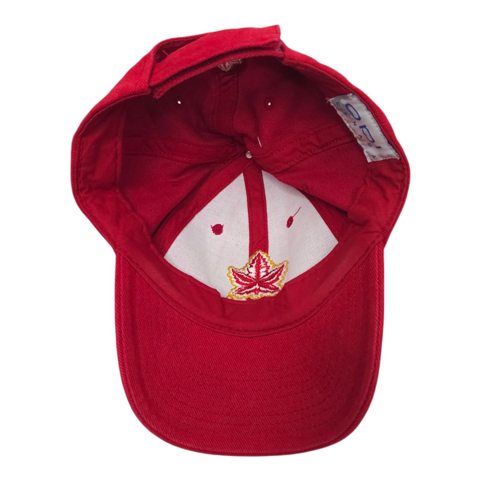 Other Canada Maple Leaf Red Strapback Cap Hat Trucker Baseball Size ONE SIZE - 5 Thumbnail