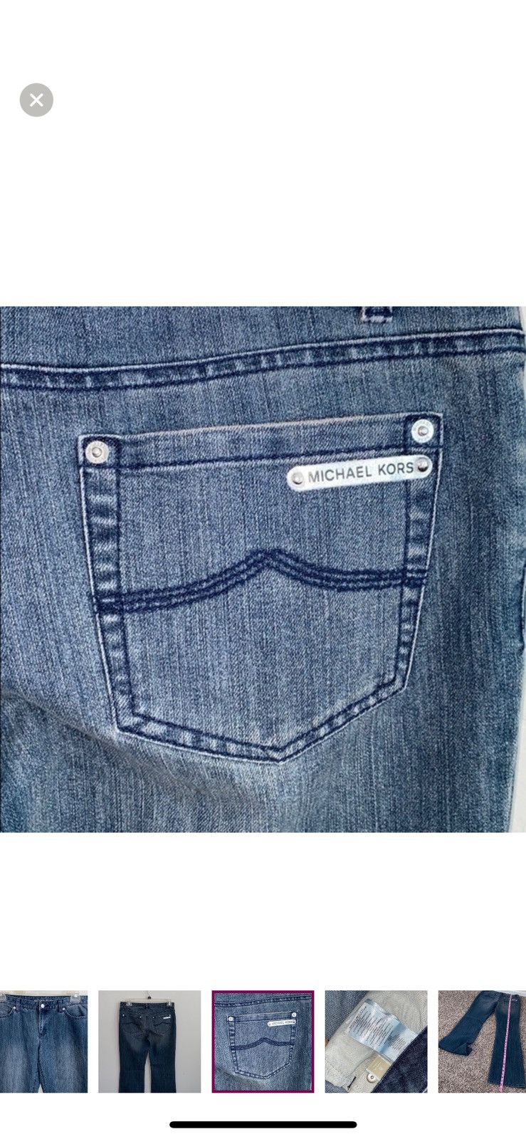Michael Kors Michael kors bootcut jeans size 8 Size 30" / US 8 / IT 44 - 2 Thumbnail