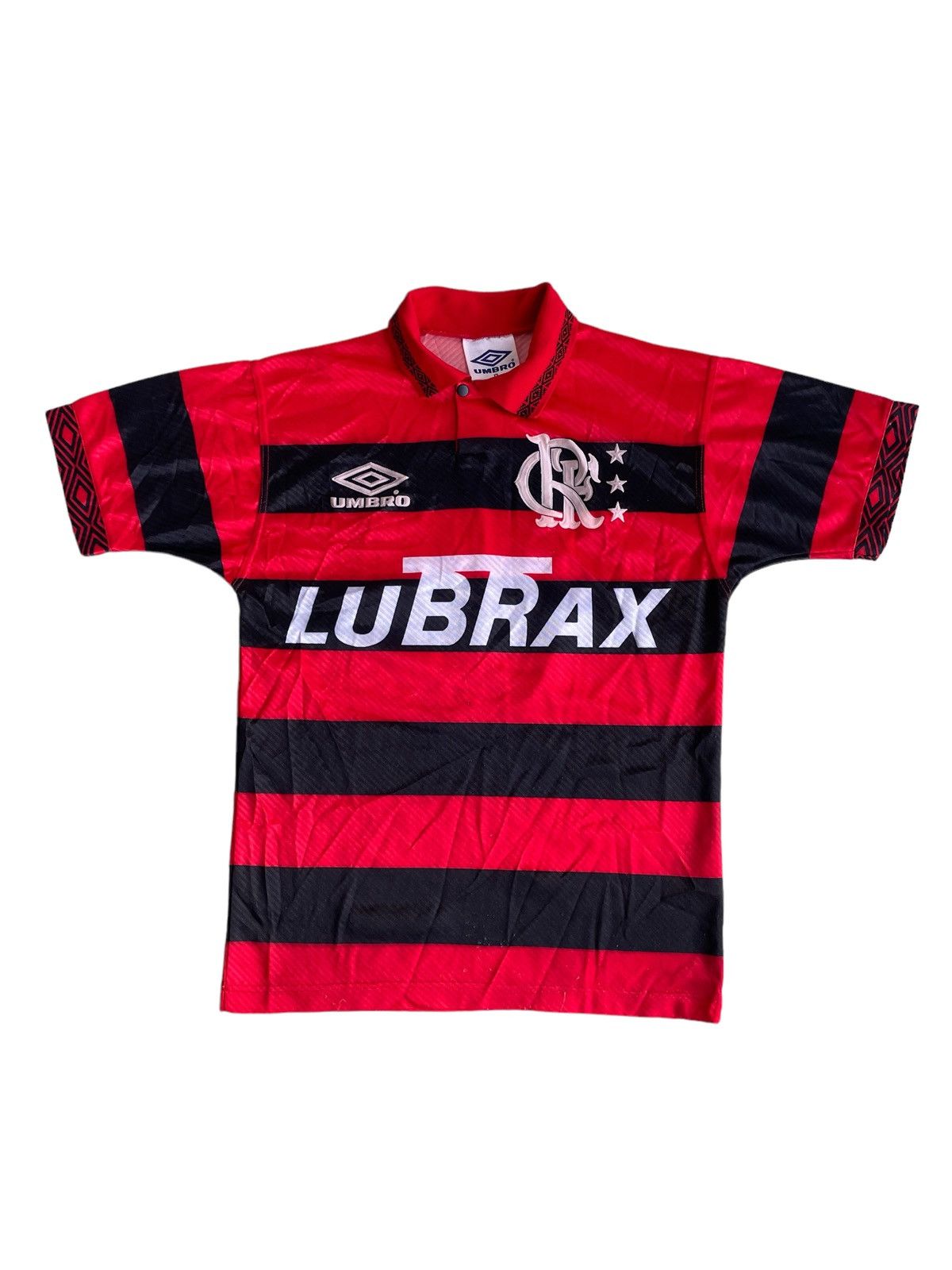 Umbro 1994/95 Vintage Umbro Flamengo Home Jersey Memorabilia Size US M / EU 48-50 / 2 - 2 Thumbnail