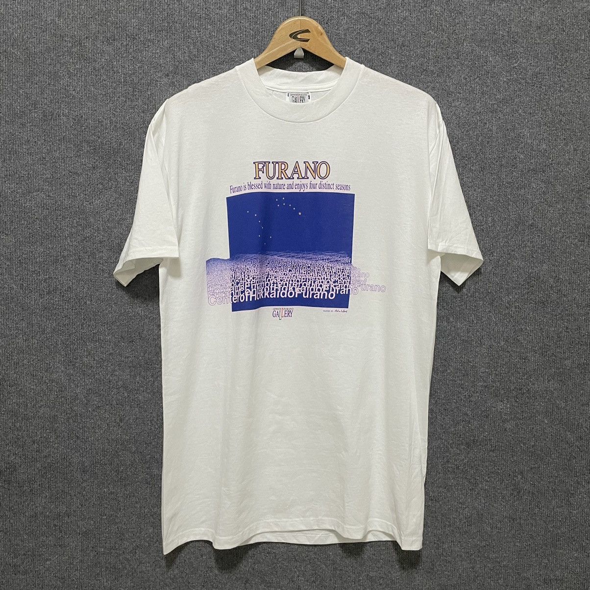 Vintage Vintage 1990s Office Furano Gallery Art Promo T Shirt Size US M / EU 48-50 / 2 - 1 Thumbnail