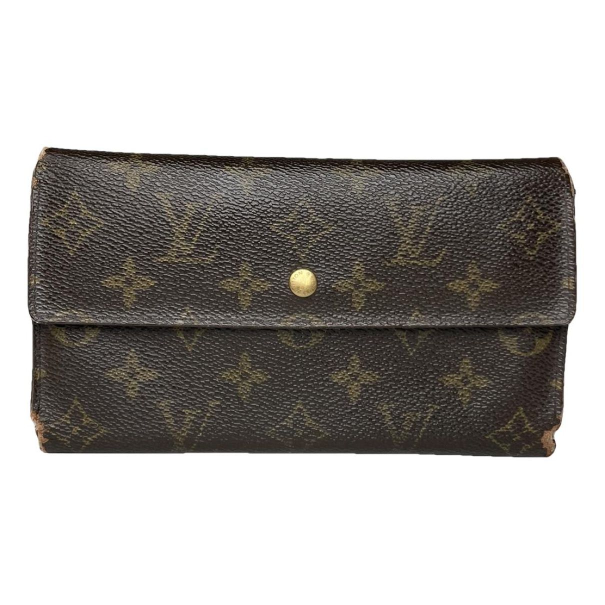 Louis Vuitton Flore Brown Leather Wallet Size ONE SIZE - 1 Thumbnail