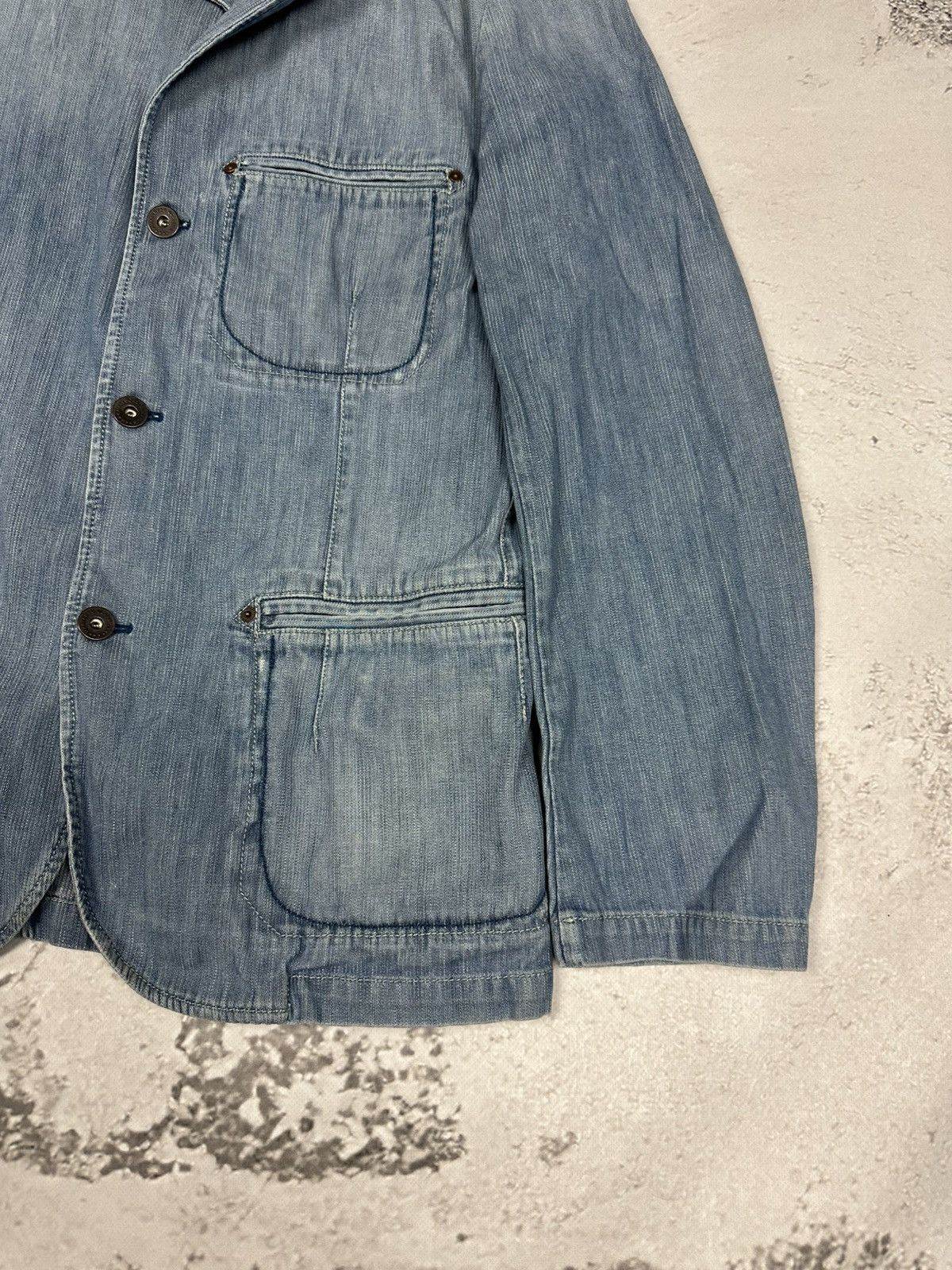 Marlboro Classics Vintage Marlboro Classic Blazer Denim Jacket Size US XL / EU 56 / 4 - 3 Thumbnail