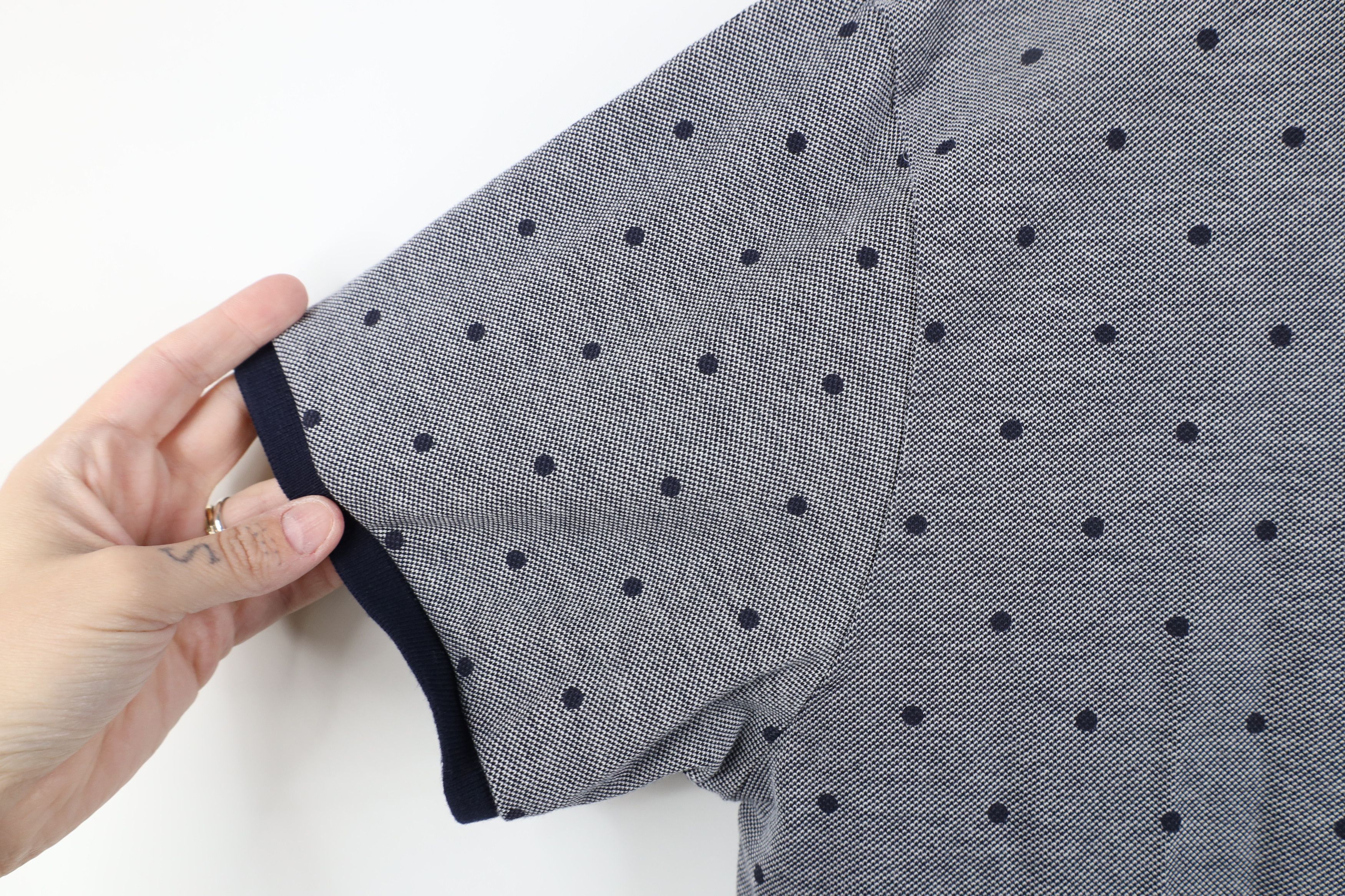 Scotch & Soda Scotch & Soda Classic Fit Polka Dot Collared Golf Polo Shirt Size US XL / EU 56 / 4 - 5 Thumbnail