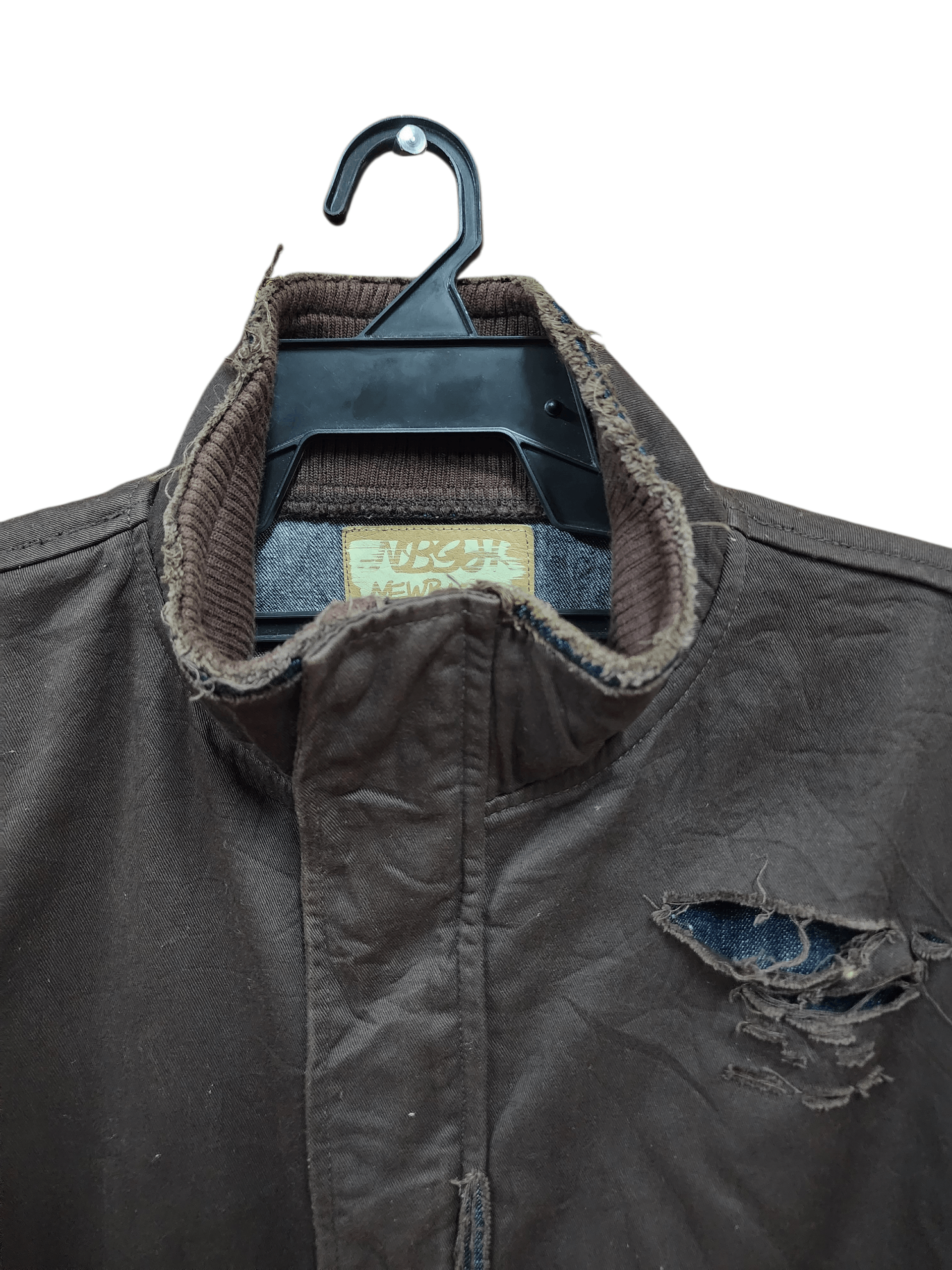 Japanese Brand Newburgh Vintage Distressed G-1 Bomber Jacket Size US L / EU 52-54 / 3 - 4 Thumbnail