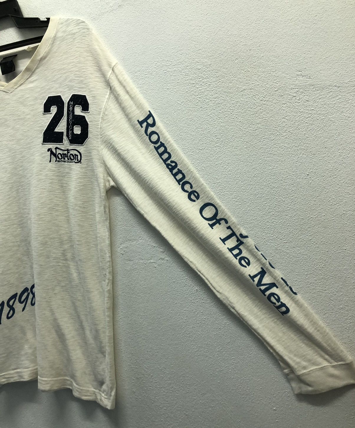 Norton Vintage Norton Motorcycles Birmingham Good Oldies 1898 Shirt Size US XL / EU 56 / 4 - 9 Thumbnail
