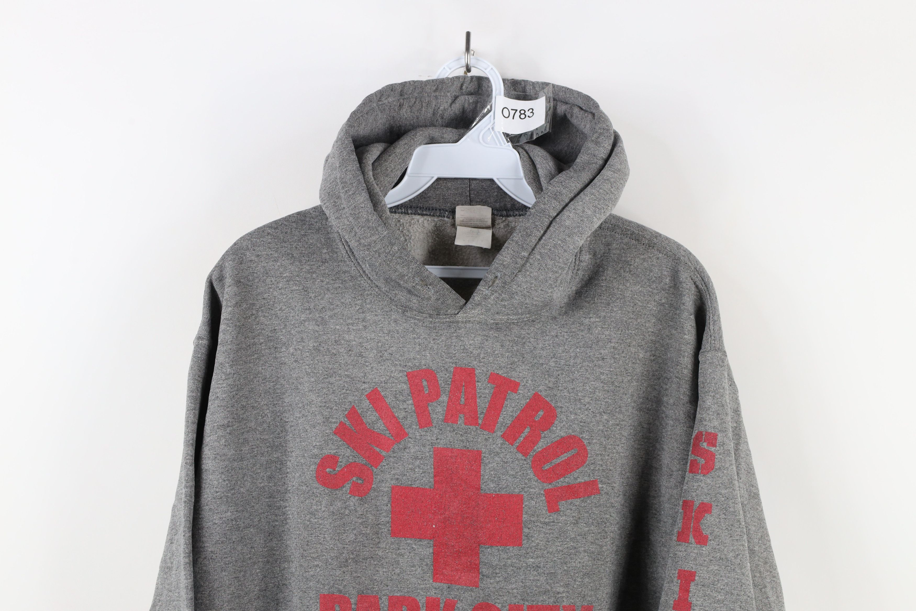 Vintage Vintage Streetwear Patrol Park City Utah Hoodie Sweatshirt Size US M / EU 48-50 / 2 - 2 Thumbnail