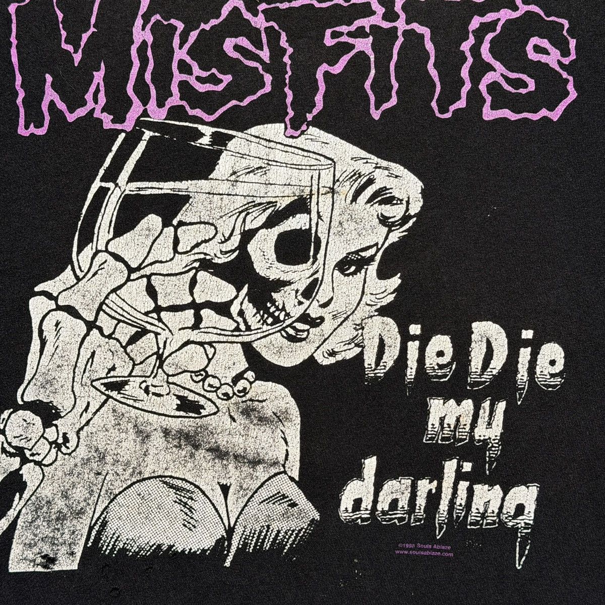 Vintage 1998 die my darling vintage tee Size US M / EU 48-50 / 2 - 2 Thumbnail