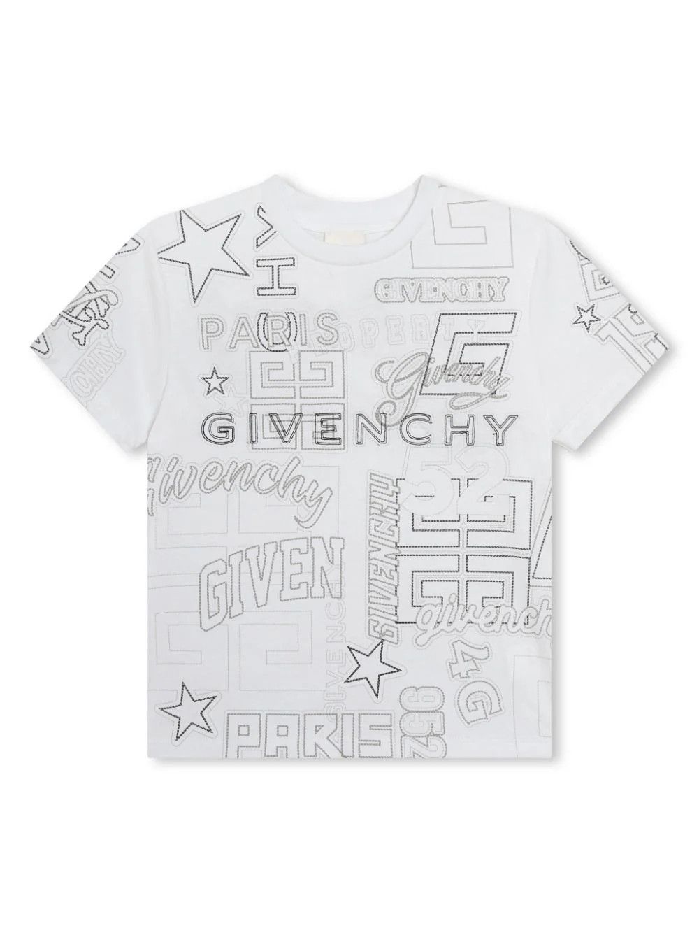 Givenchy o1loc1c0824 T-Shirt in White Size US S / EU 44-46 / 1 - 2 Thumbnail
