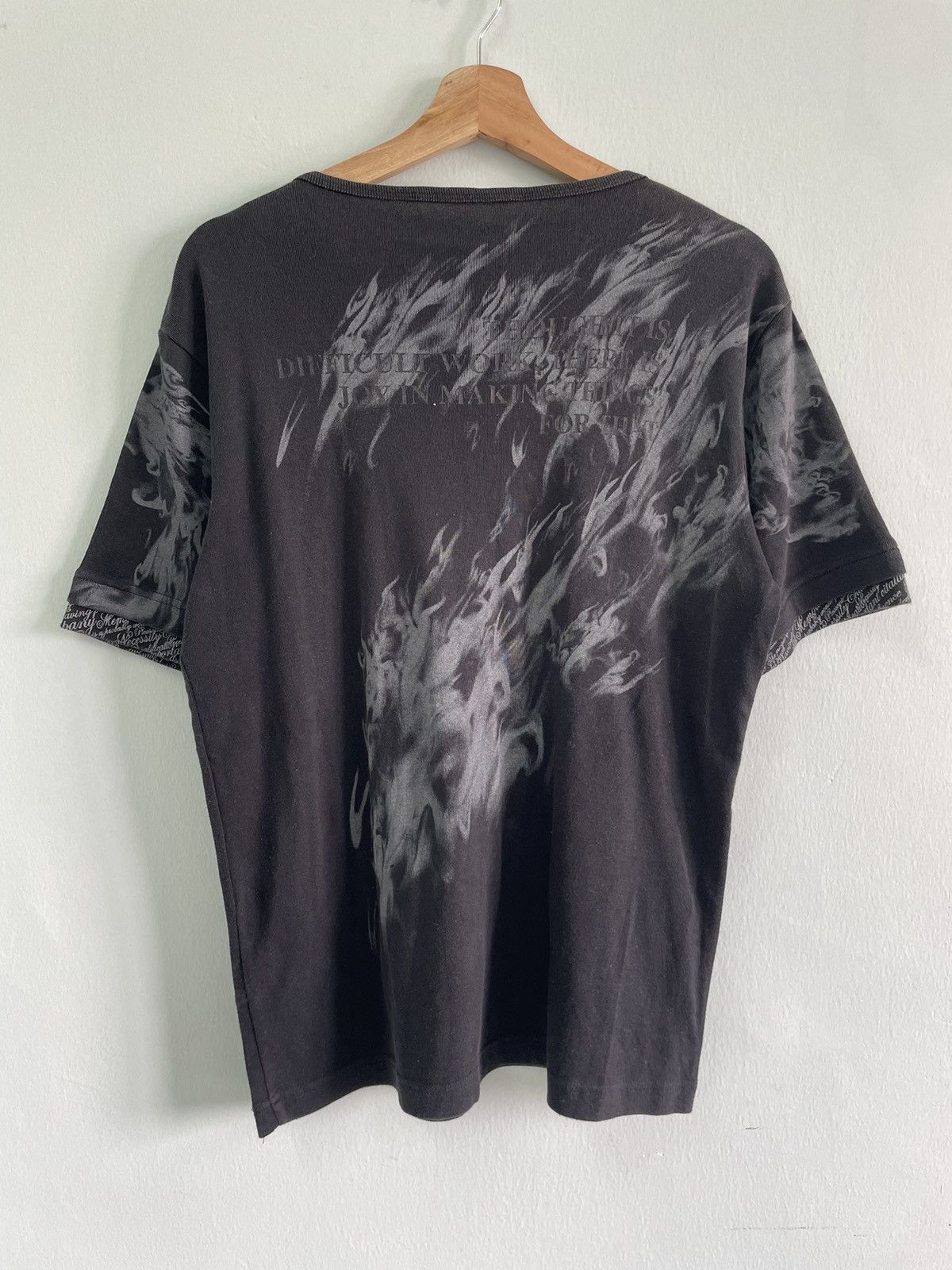 Hysteric Glamour Vintage Japanese Brand Flare Doublelayer Tee Size US L / EU 52-54 / 3 - 2 Thumbnail