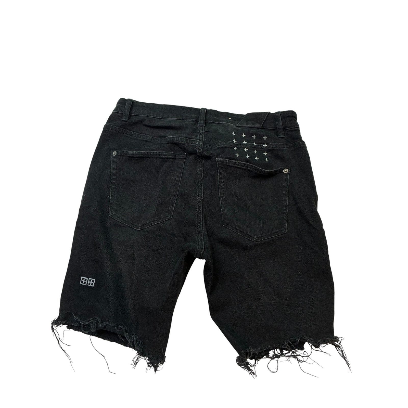 Ksubi Ksubi Jeans Black Shorts Size US 30 / EU 46 - 2 Thumbnail