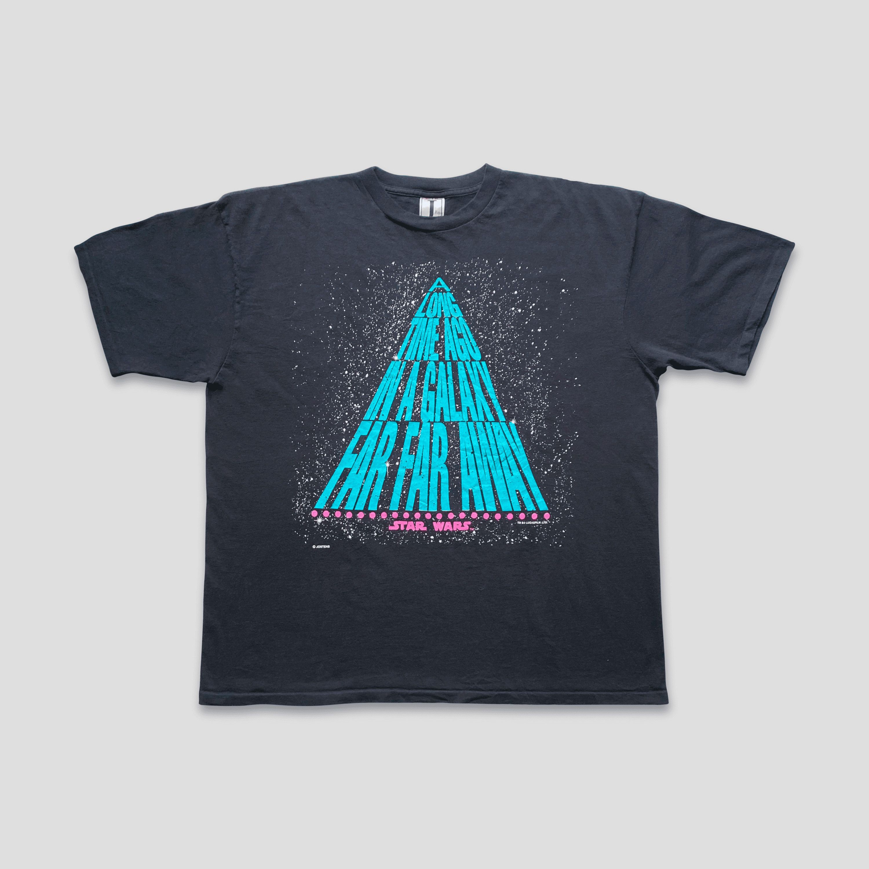 Star Wars × Vintage Vintage 1980s Star Wars In a Galaxy Far Far Away T-Shirt Size US XL / EU 56 / 4 - 1 Thumbnail