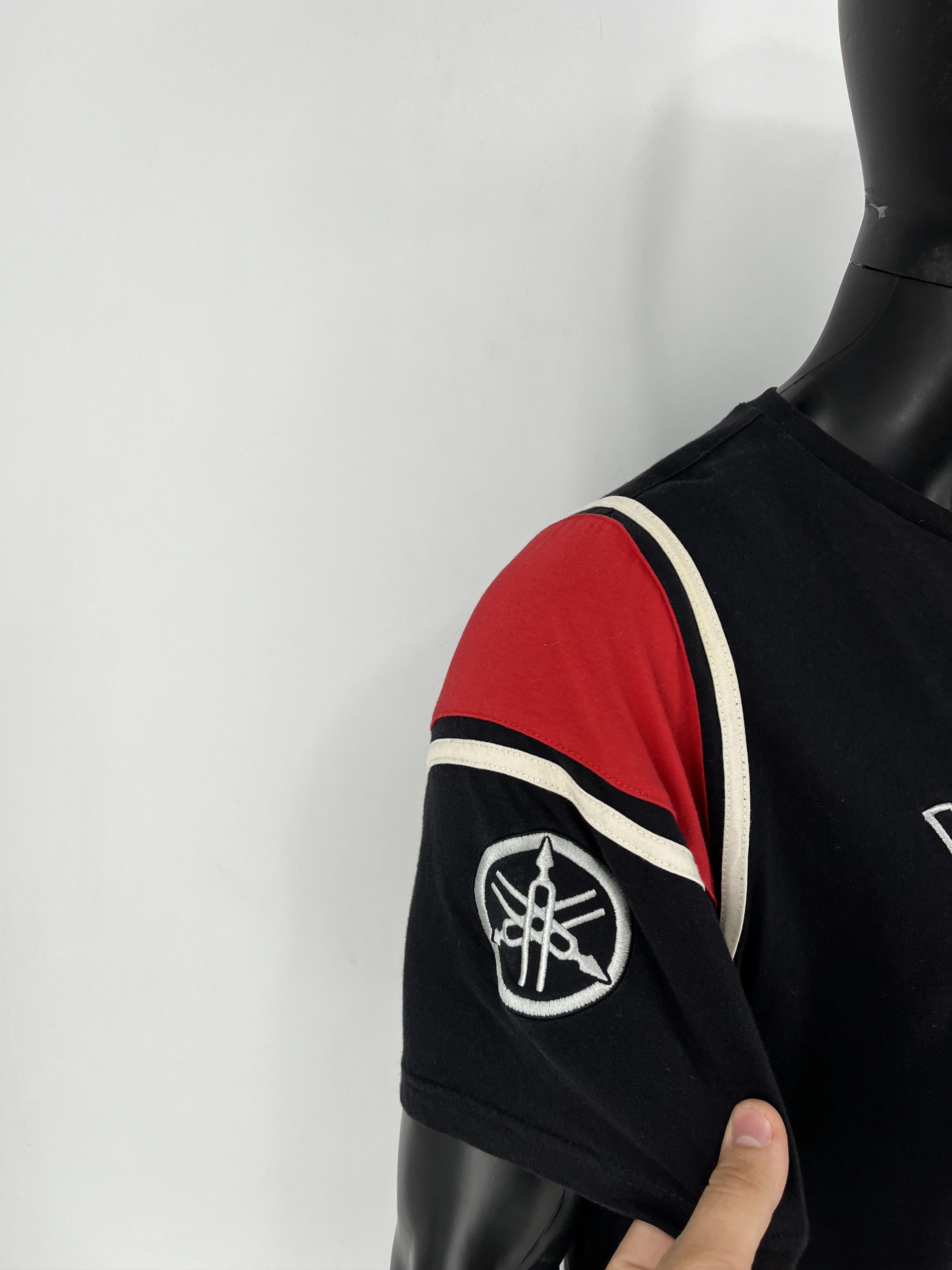 Vintage × Yamaha Vintage Streetwear Y2k Hype Yamaha Tshirt Tech Racing Size US XXL / EU 58 / 5 - 8 Thumbnail