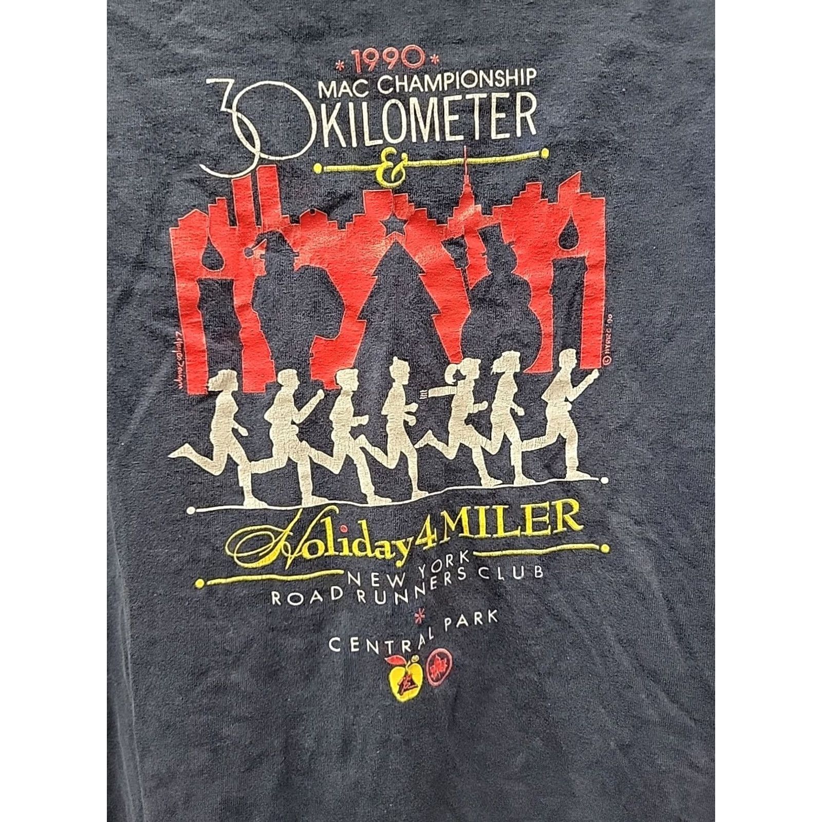 Vintage VINTAGE Sof Tee NEW YORK Road Runners HOLIDAY Club Graphic Long Sleeve Tee Mens L Blue 90s Retro USA Shirt Mens LL Size US L / EU 52-54 / 3 - 2 Thumbnail