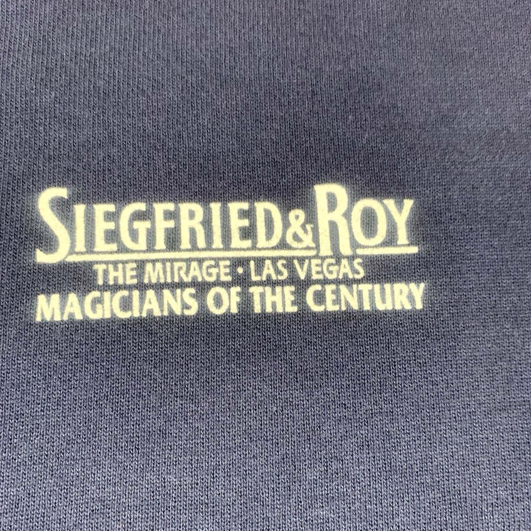 Vintage Siegfried & Roy Mirage Las Vegas Mens XL Sweater Blue USA vtg 90s NWT (issue) Size US XL / EU 56 / 4 - 7 Thumbnail