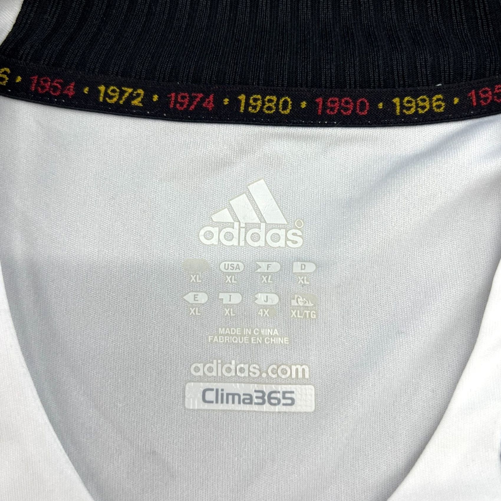 Adidas adidas Germany 2008 2009 Home Jersey Football Mens XL Adidas Shirt Adult White Shirt XL White Football Jerseys Mens Adidas Size US XL / EU 56 / 4 - 4 Thumbnail