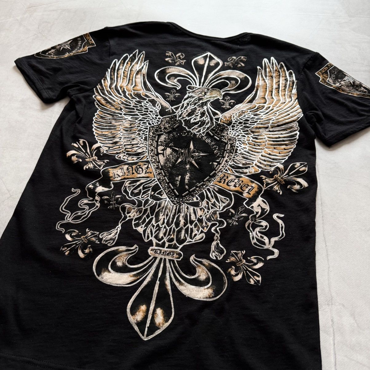 Hysteric Glamour Y2K King Rebel Hysteric Glamour Style T Shirt Ed Hardy Vibe Size US L / EU 52-54 / 3 - 2 Thumbnail
