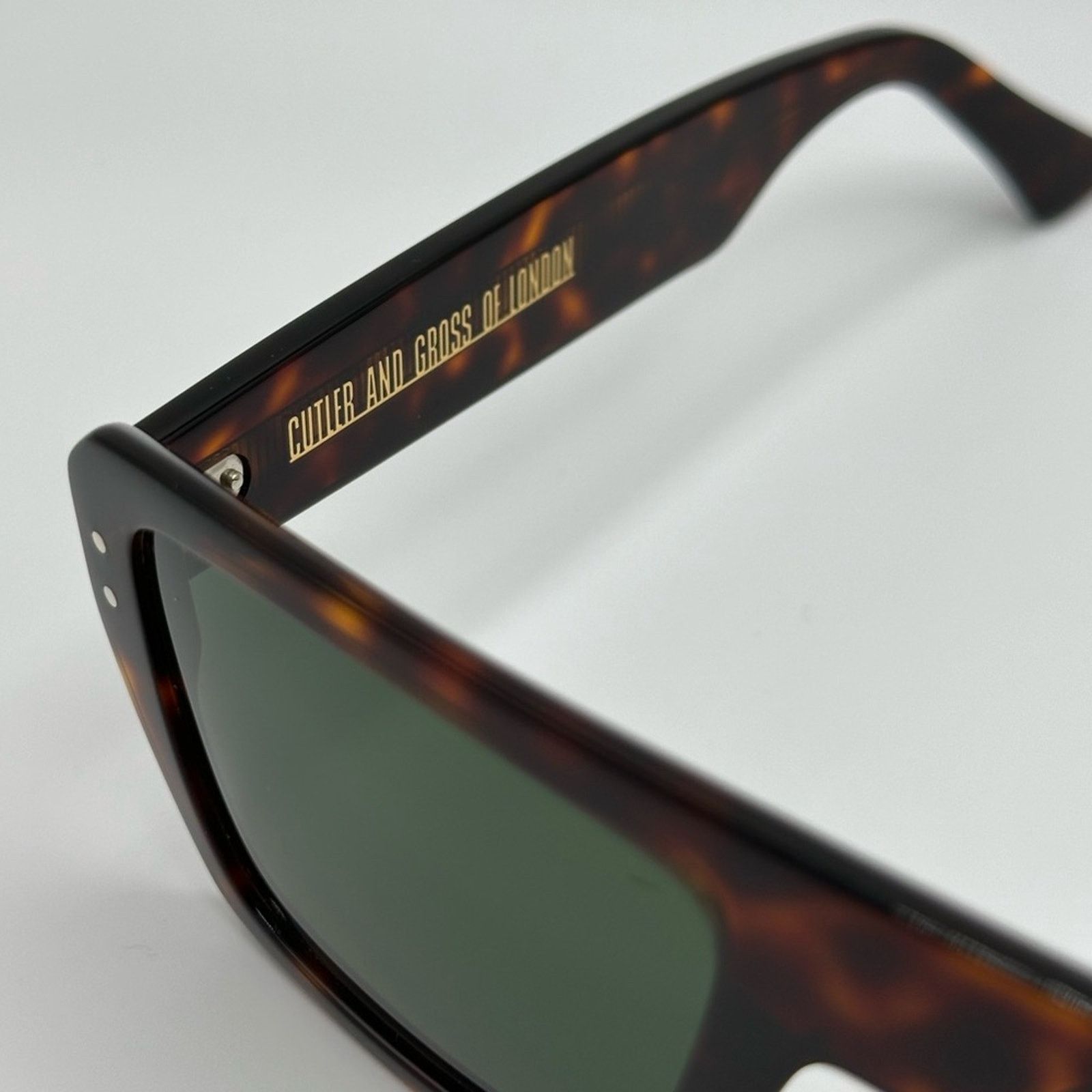 Cutler and Gross BRAND NEW CUTLER AND GROSS CGSN1375 002 Havana Green Unisex Size ONE SIZE - 4 Thumbnail