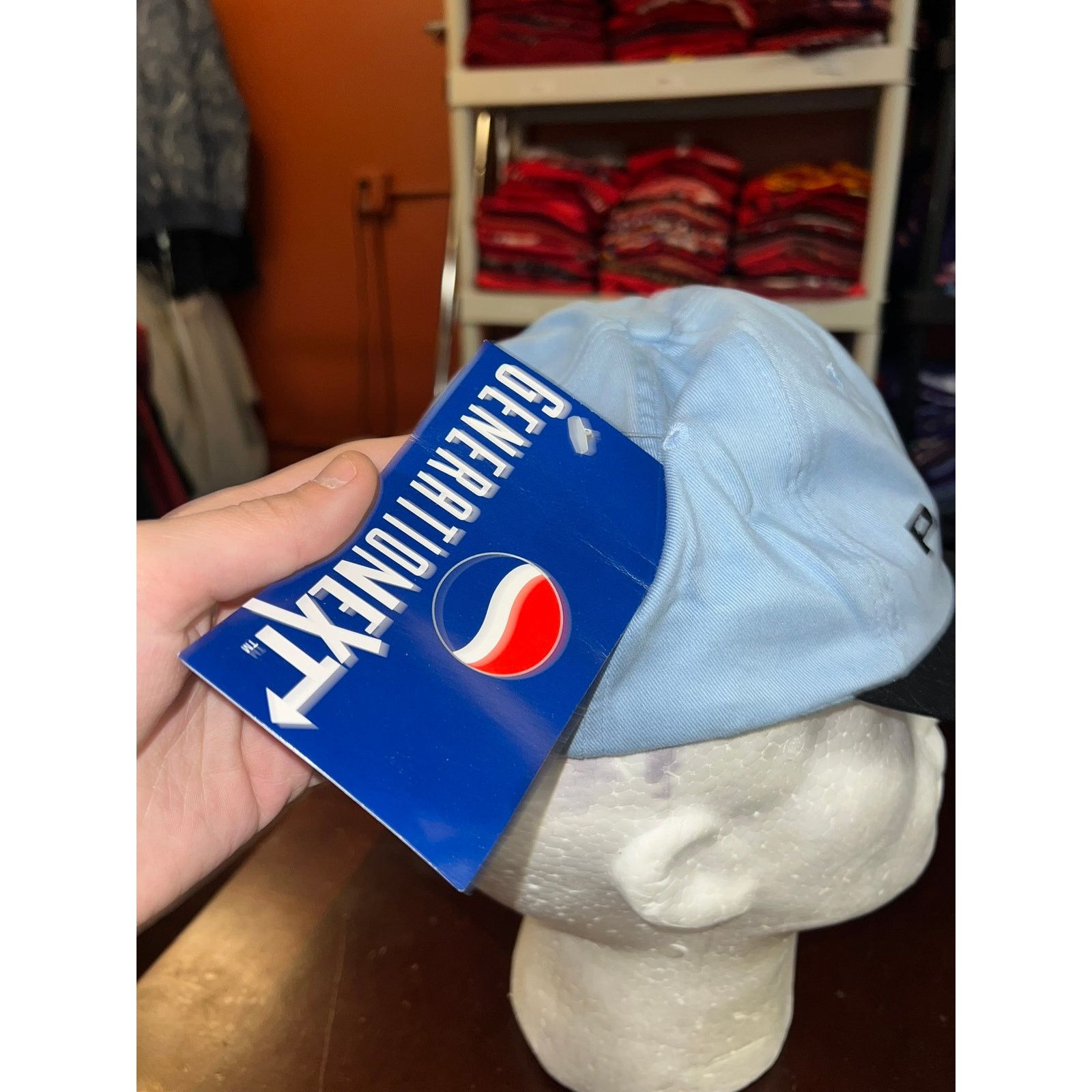 Pepsi Vintage Pepsi Hat Generation Next Blue Soda Promo NWT Cap Size ONE SIZE - 6 Thumbnail