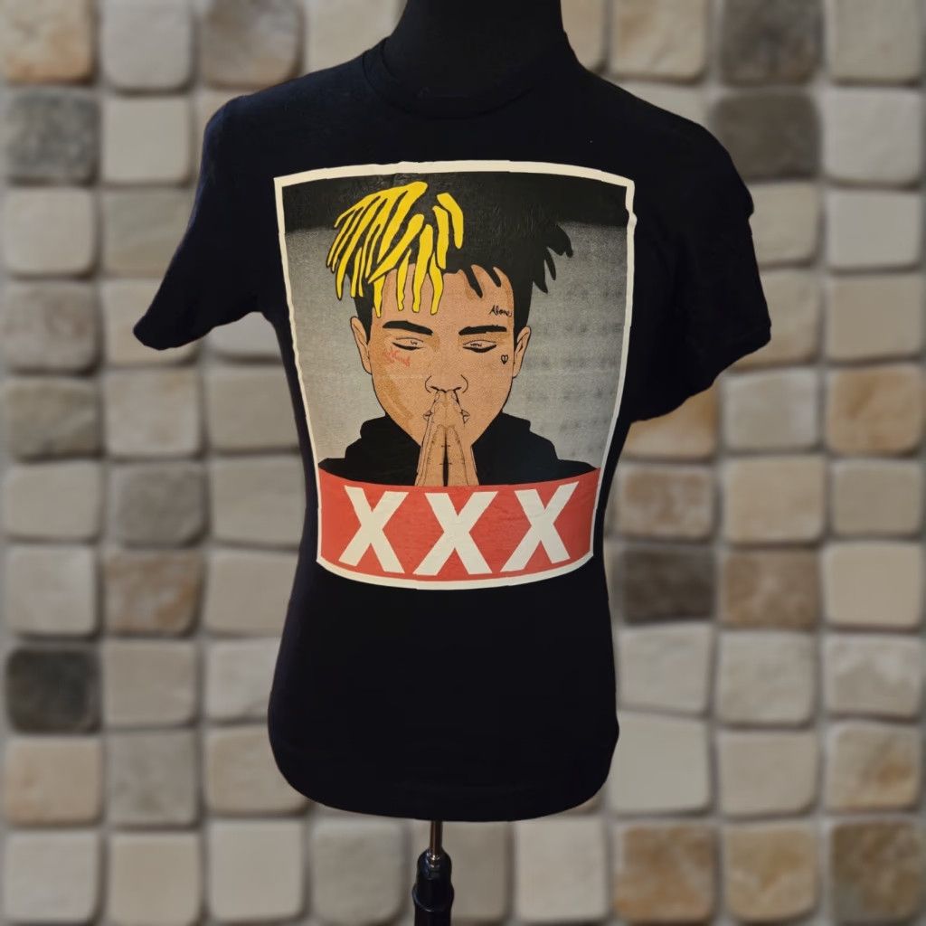 Praying XXXTentacion Numb Praying Graphic T-Shirt Unisex Adults Small Black Short Sleeve Cotton Size US S / EU 44-46 / 1 - 1 Preview