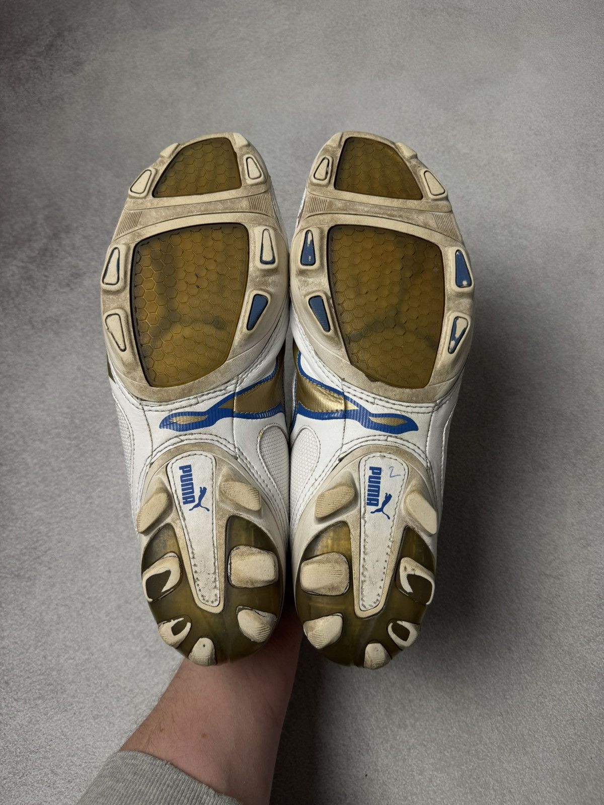 Puma Vintage Puma V1.08 Trainer Soccer Footbal Shoes y2k speedcat Size US 12 / EU 45 - 14 Thumbnail