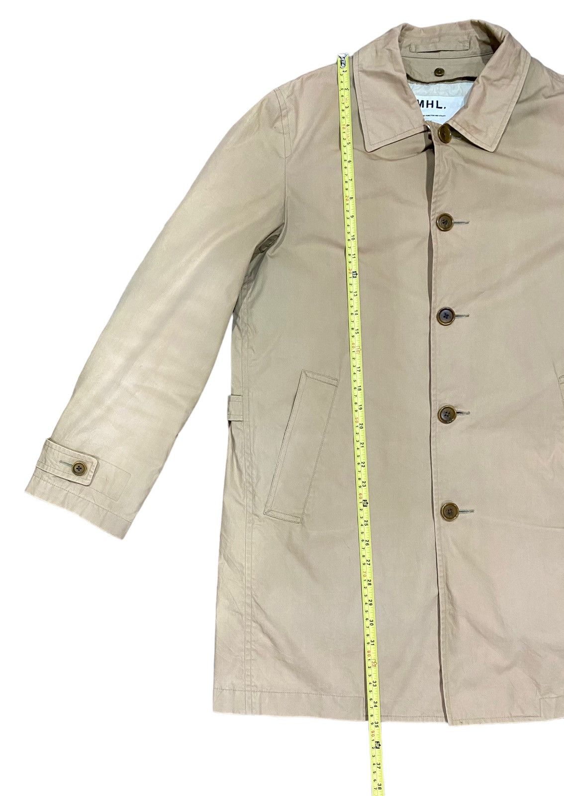 Margaret Howell MARGARET HOWELL Double Coat Button (L) Size US L / EU 52-54 / 3 - 20 Thumbnail