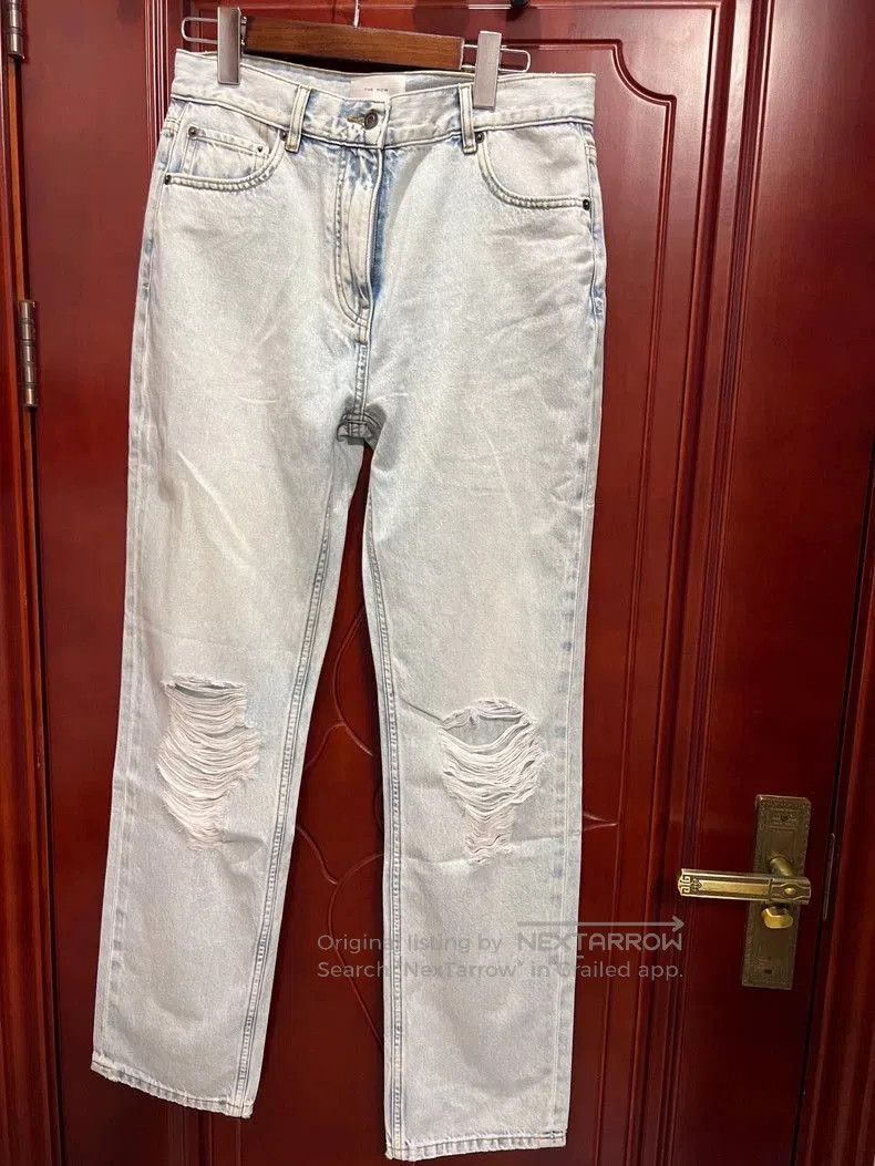 The Row The Row Distressed Washed Denim Jeans. Size US 27 - 1 Thumbnail