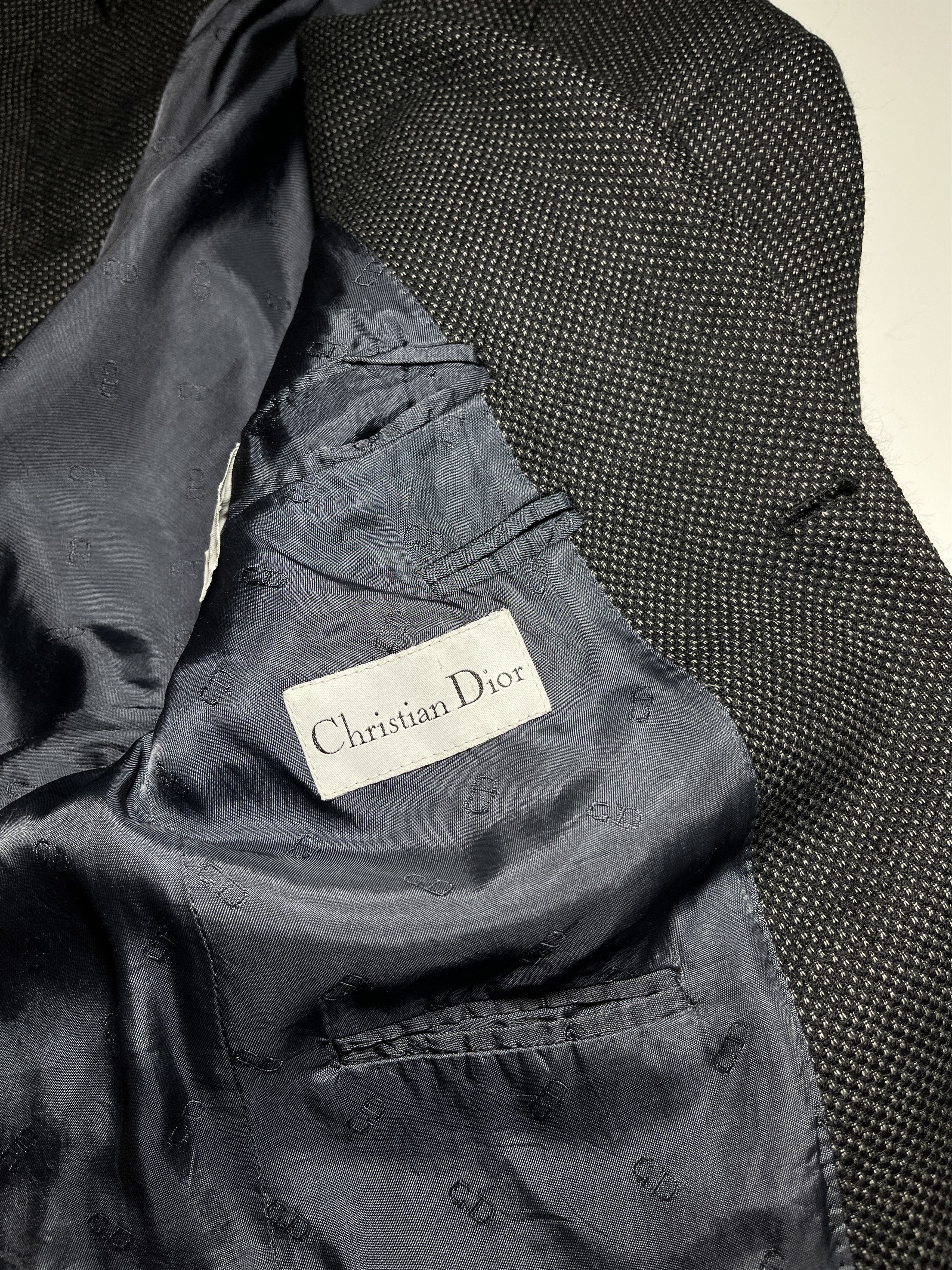 Christian Dior Monsieur × Vintage Vintage Christian Dior Blazer Size 42 Size 42R - 10 Thumbnail