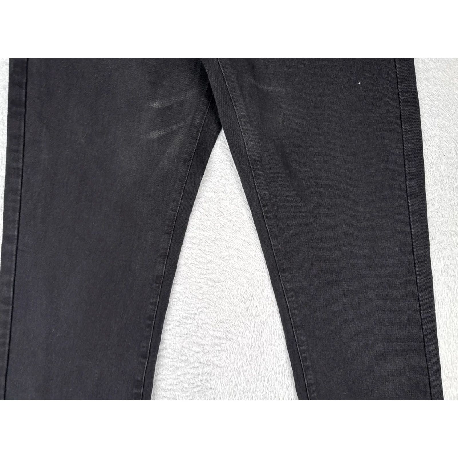 Shein Shein Jeans Women 8 Black High Rise Straight Leg Denim Pant Stretch Casual 28x30 Size 30" / US 8 / IT 44 - 3 Thumbnail