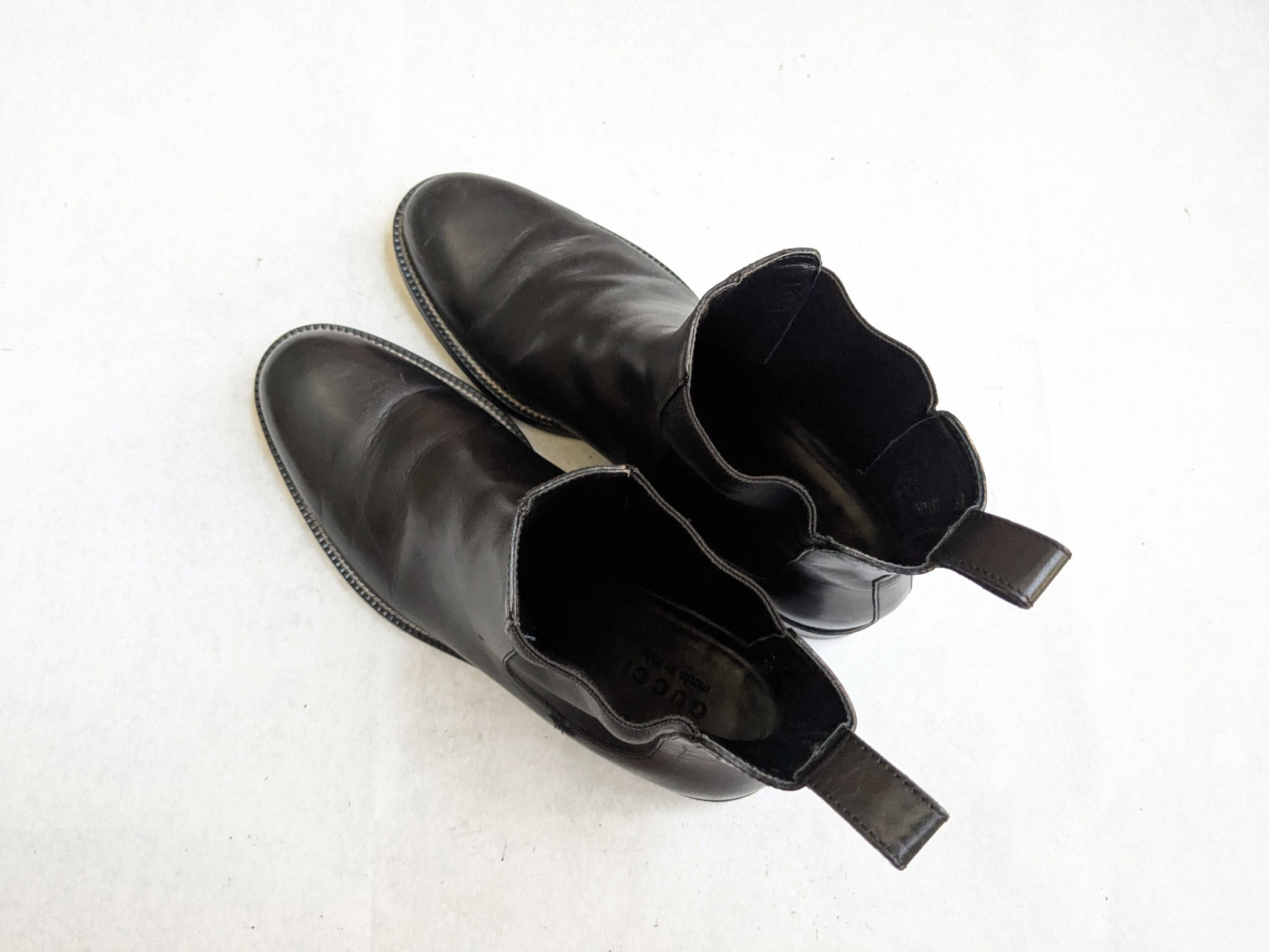 Gucci Gucci Chelsea Boots Black 9.5 Leaher Size US 9.5 / EU 42-43 - 14 Thumbnail