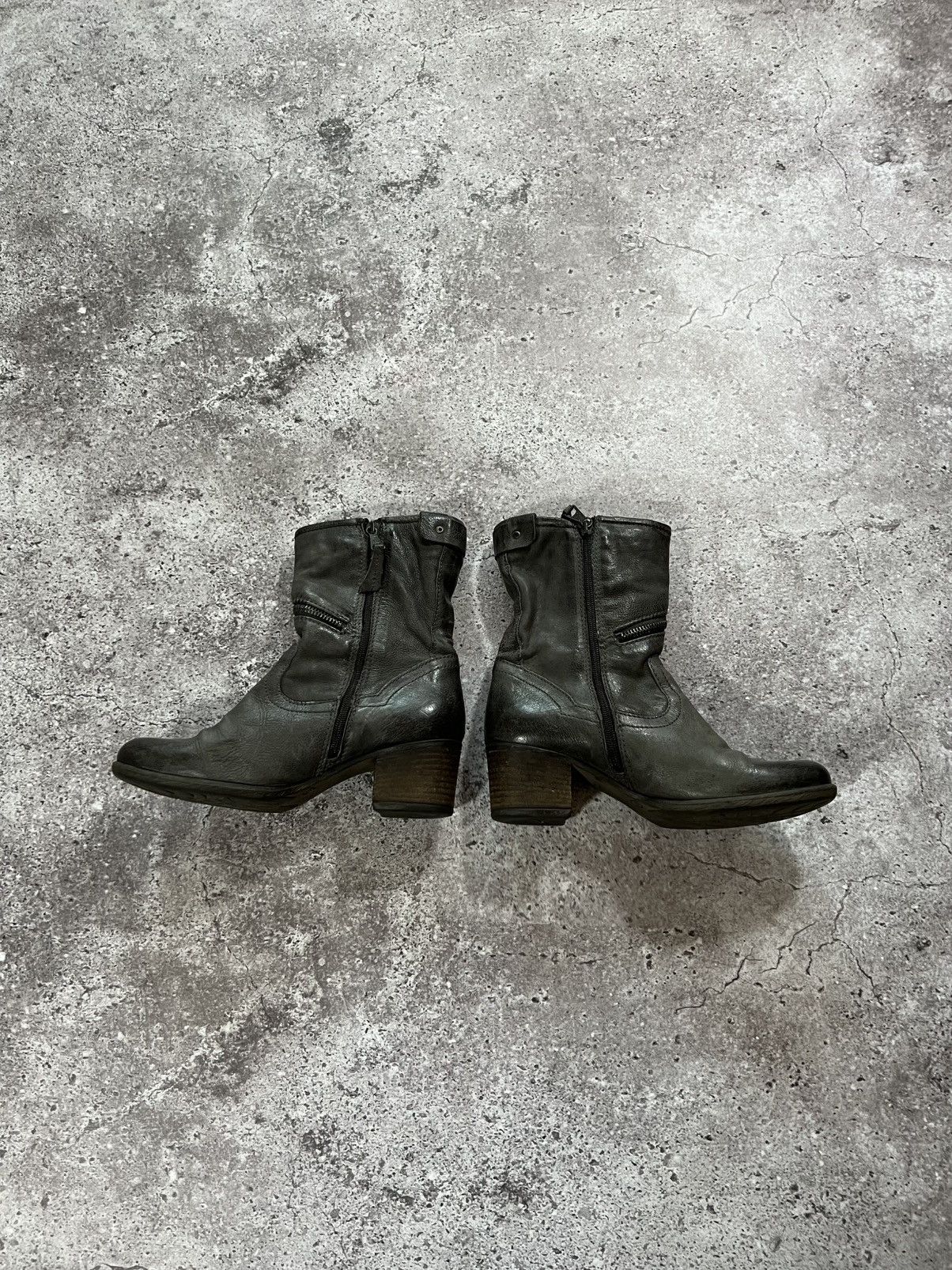A.S.98 Mjus Airstep A.S. 98 Style Avantgarde Leather Boots EU 39 Size US 8 / IT 38 - 3 Thumbnail