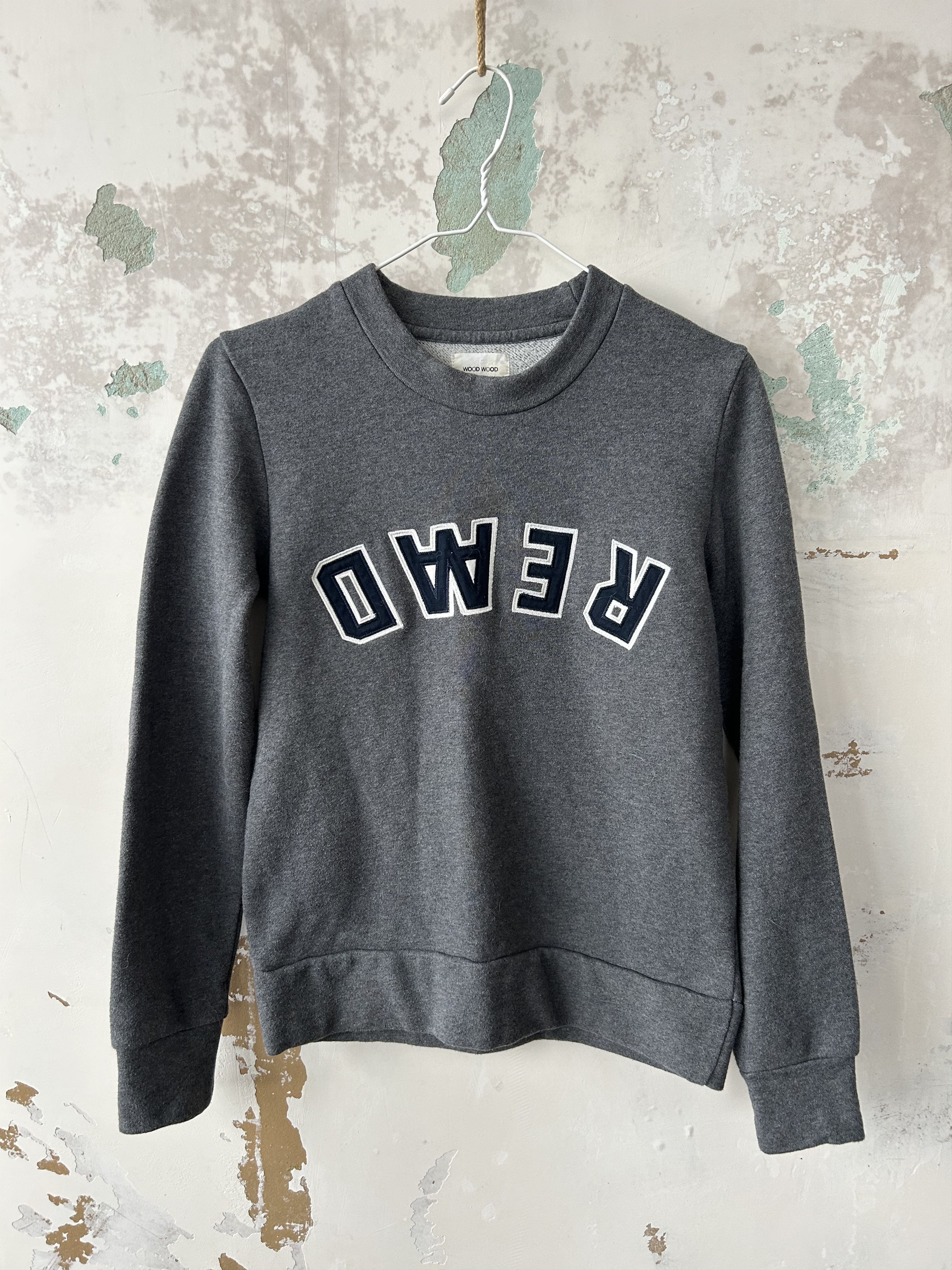 Wood Wood Vintage Wood Wood Casual Baggy Y2K Avant Garde Sweatshirt Size US S / EU 44-46 / 1 - 1 Thumbnail