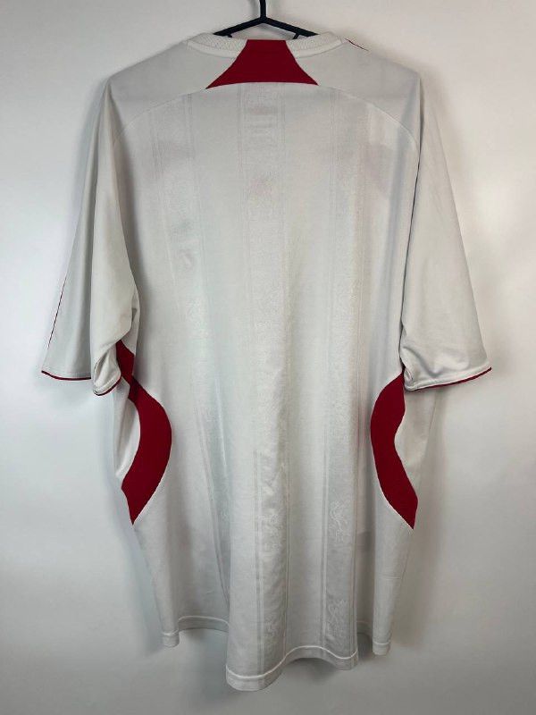 Adidas LIVERPOOL 2007 2008 AWAY FOOTBALL JERSEY ADIDAS LFC SIZE XL Size US XL / EU 56 / 4 - 6 Thumbnail