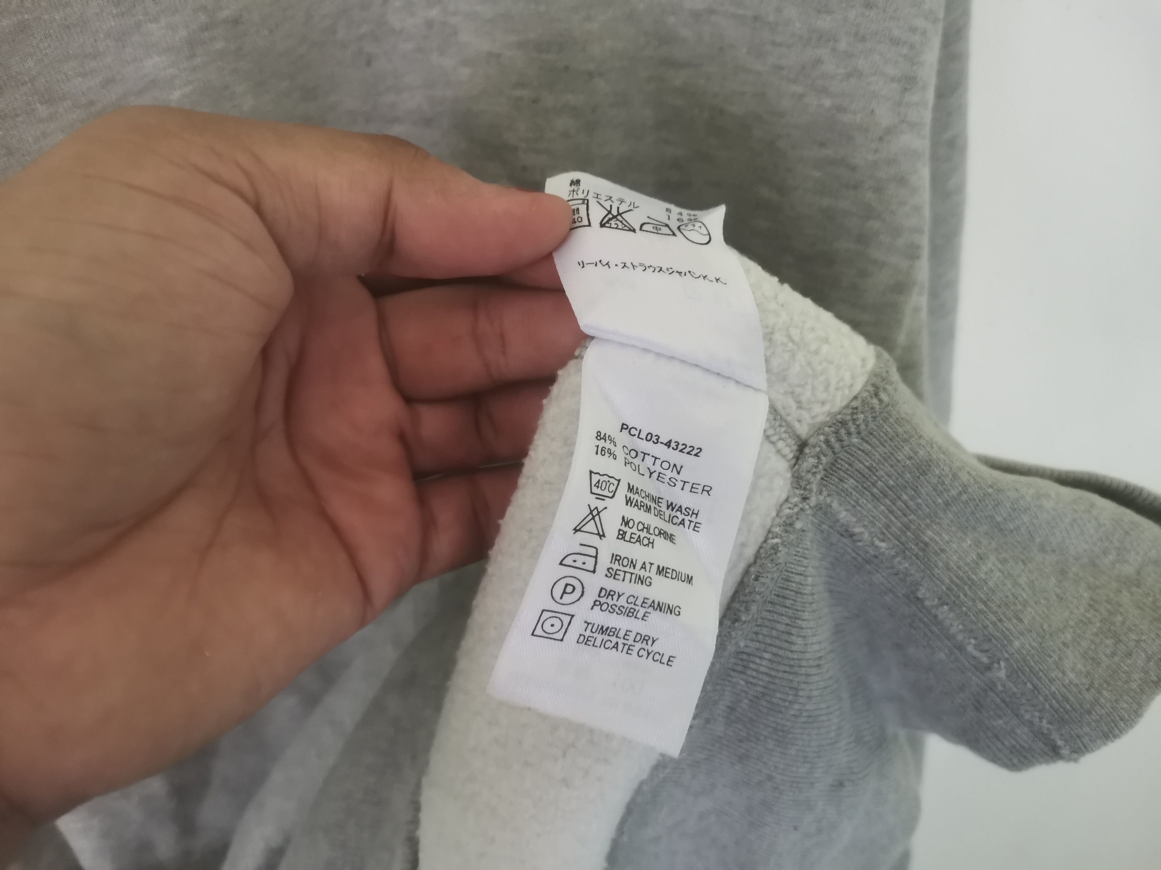 Levi's × Levi's Vintage Clothing Rare vintage Levi's sweatshirt grey colour Size US L / EU 52-54 / 3 - 6 Thumbnail