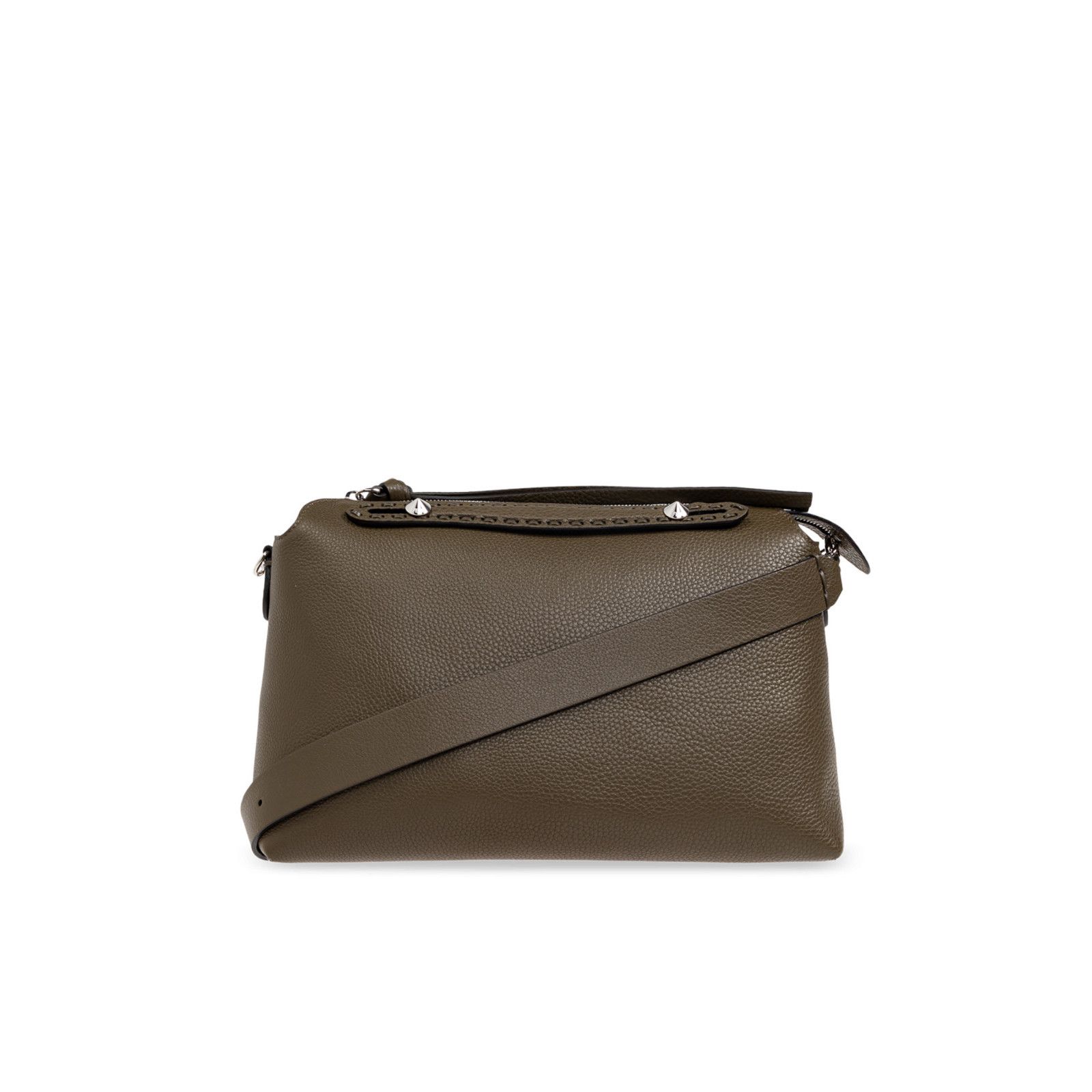 FENDI By The Way Selleria Large $3190 Green Cuoio Shoulder B