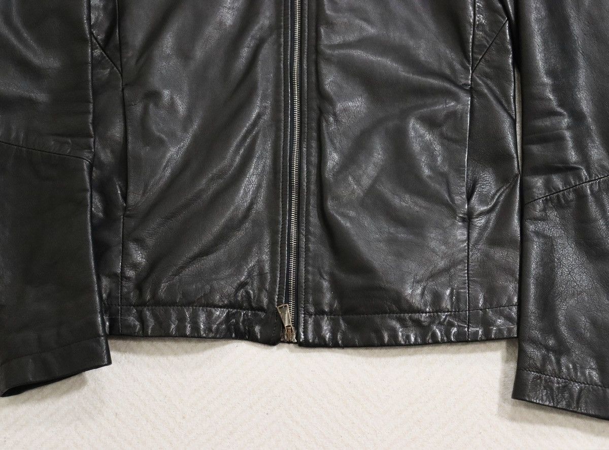 10sei0otto 10Sei0Otto Oil Calf Lather Jacket Size US S / EU 44-46 / 1 - 5 Thumbnail