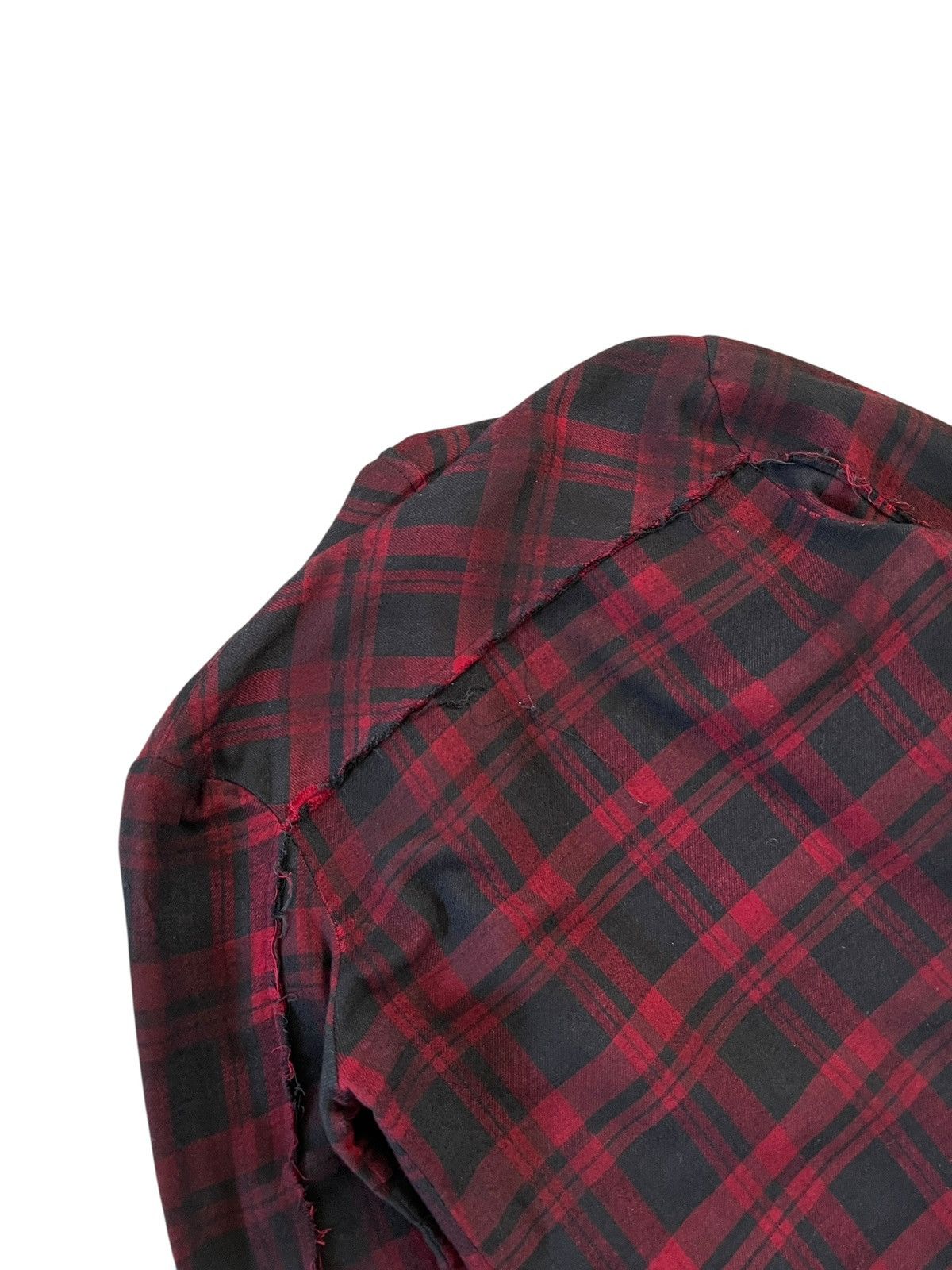 CIVARIZE Civarize Tartan Unconstruct Laser Cut Cardigan Size US S / EU 44-46 / 1 - 12 Thumbnail