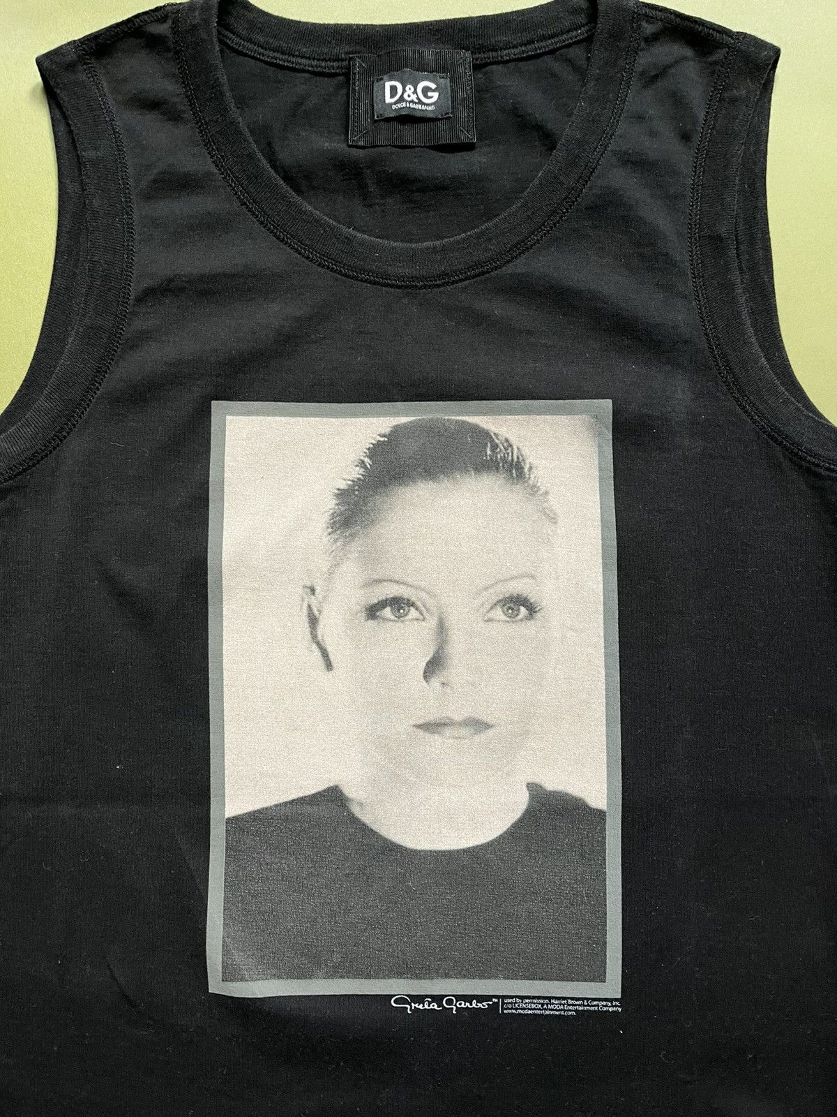 Dolce & Gabbana Dolce & Gabbana Sleeveless Photo Print Top Size S / US 4 / IT 40 - 2 Thumbnail